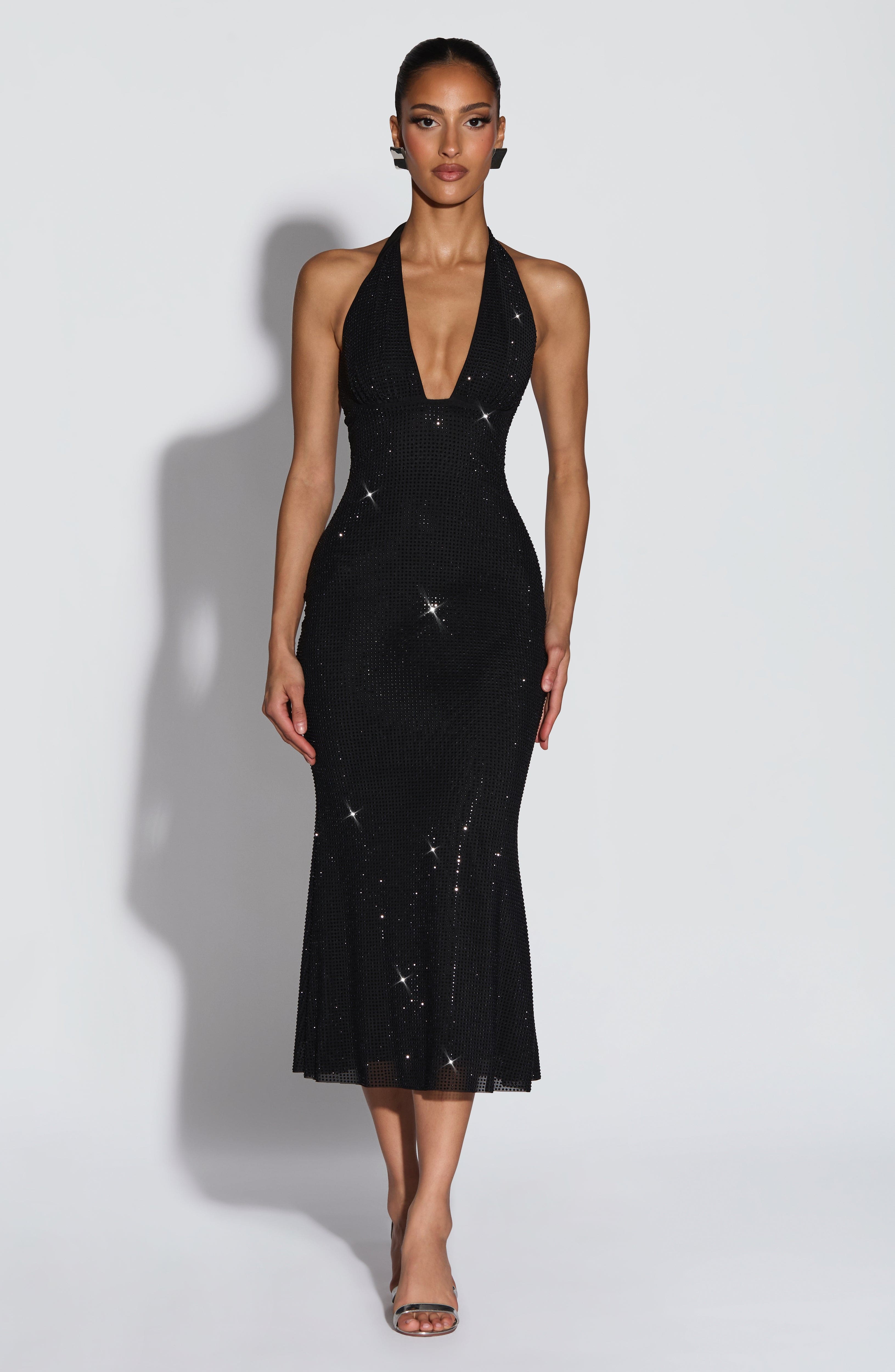 minilena Sonora Midi Dress Black