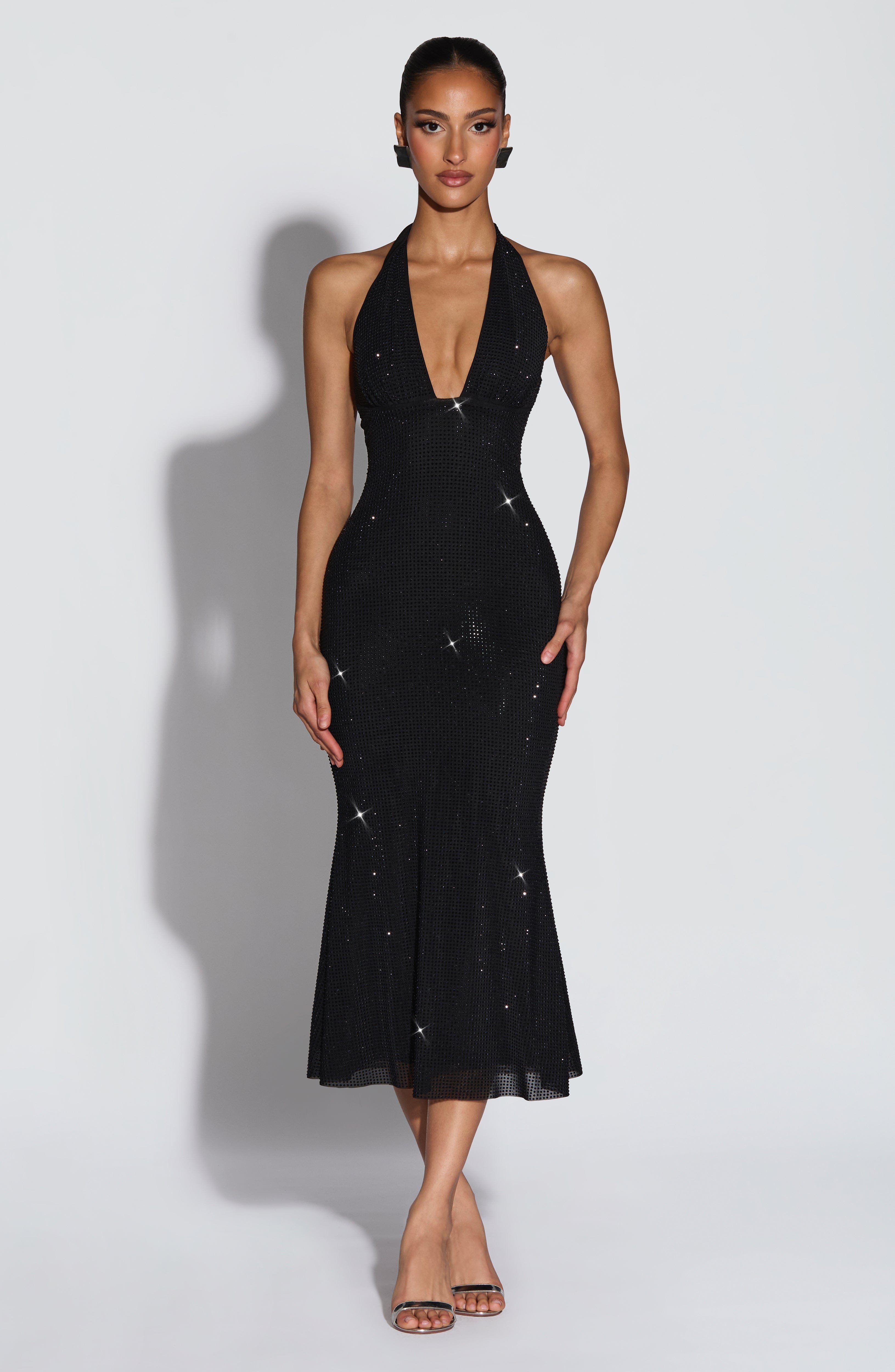 minilena Sonora Midi Dress Black