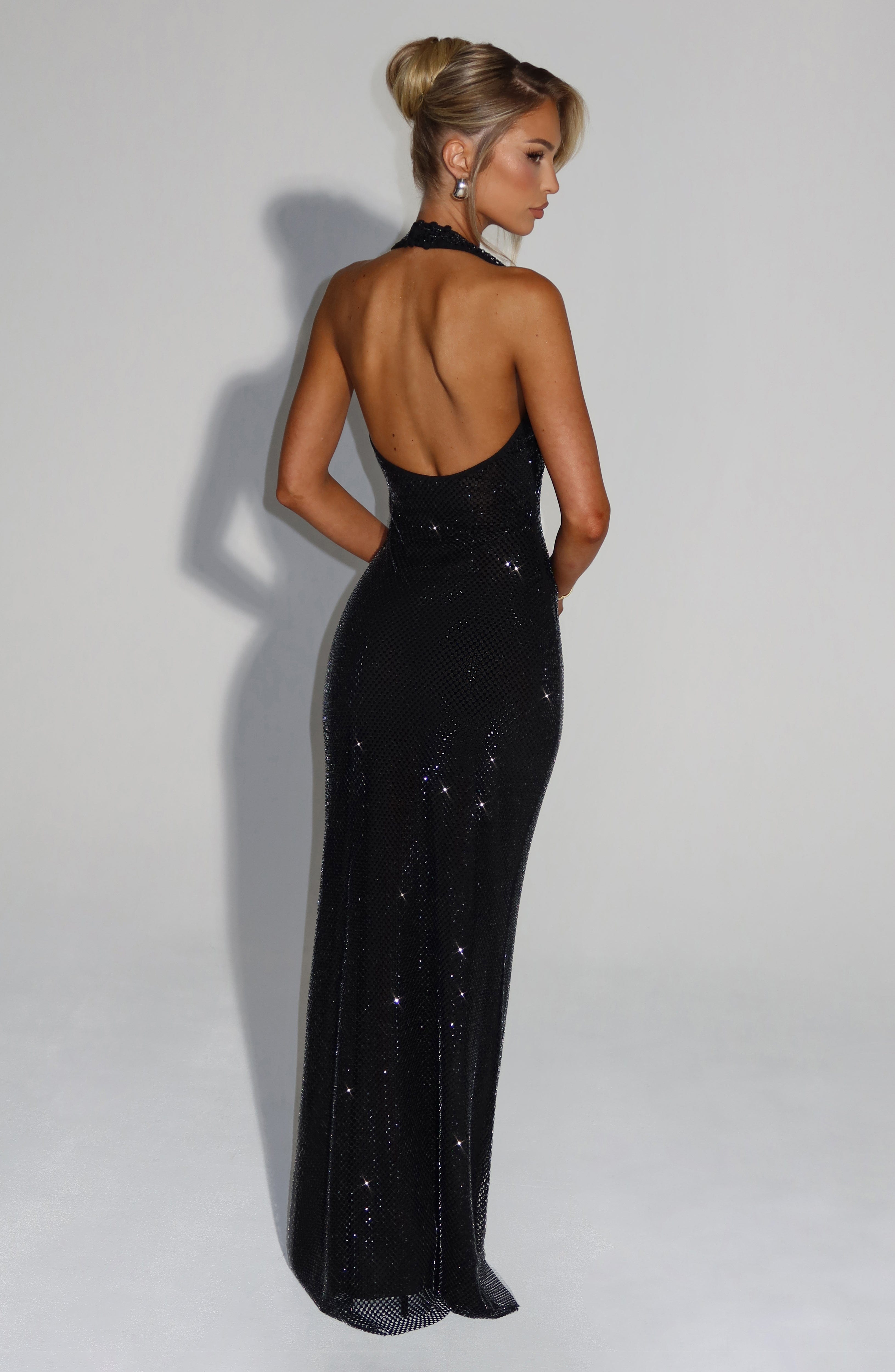 minilena Starla Maxi Dress Black