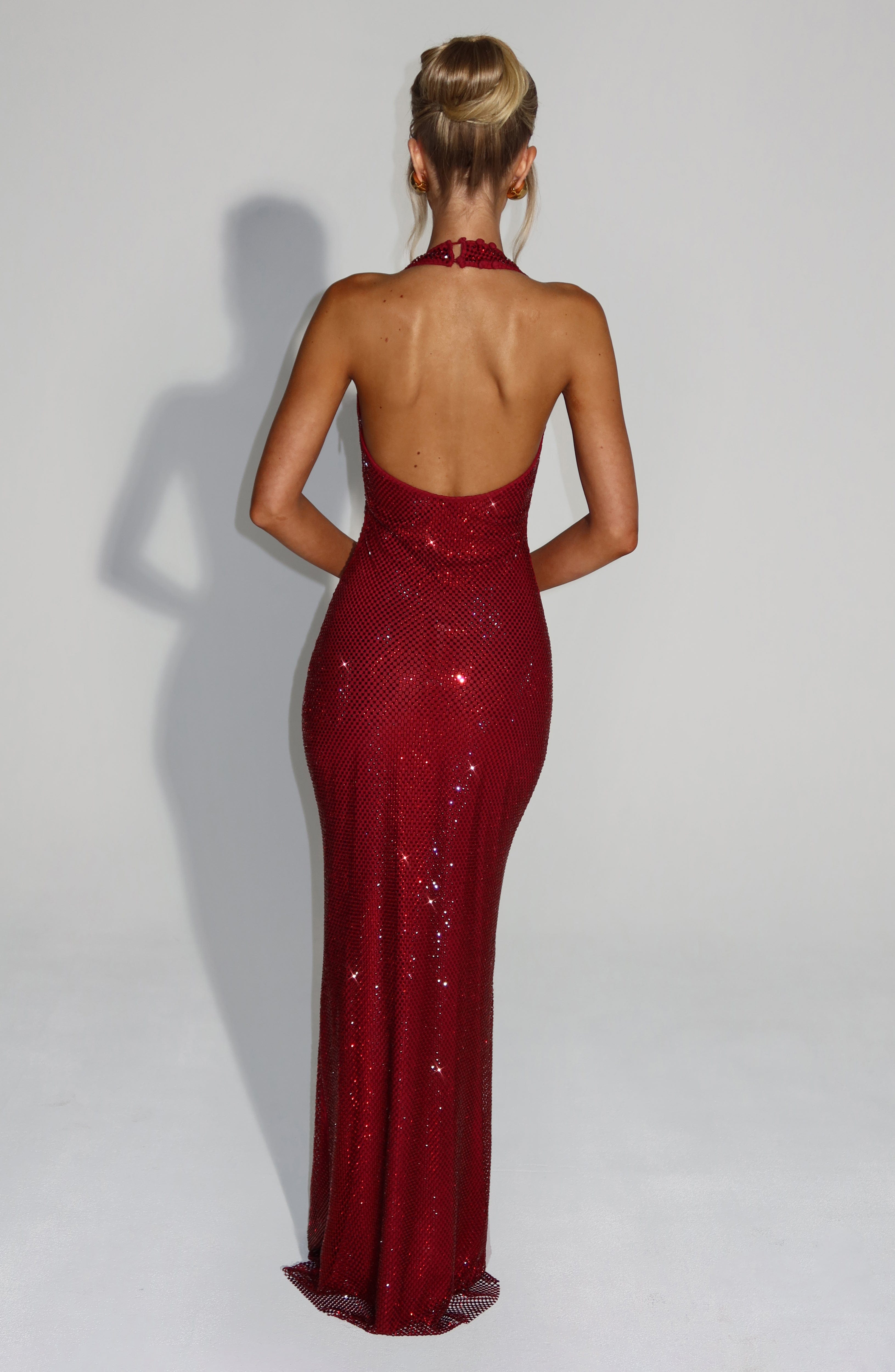 minilena Starla Maxi Dress Wine