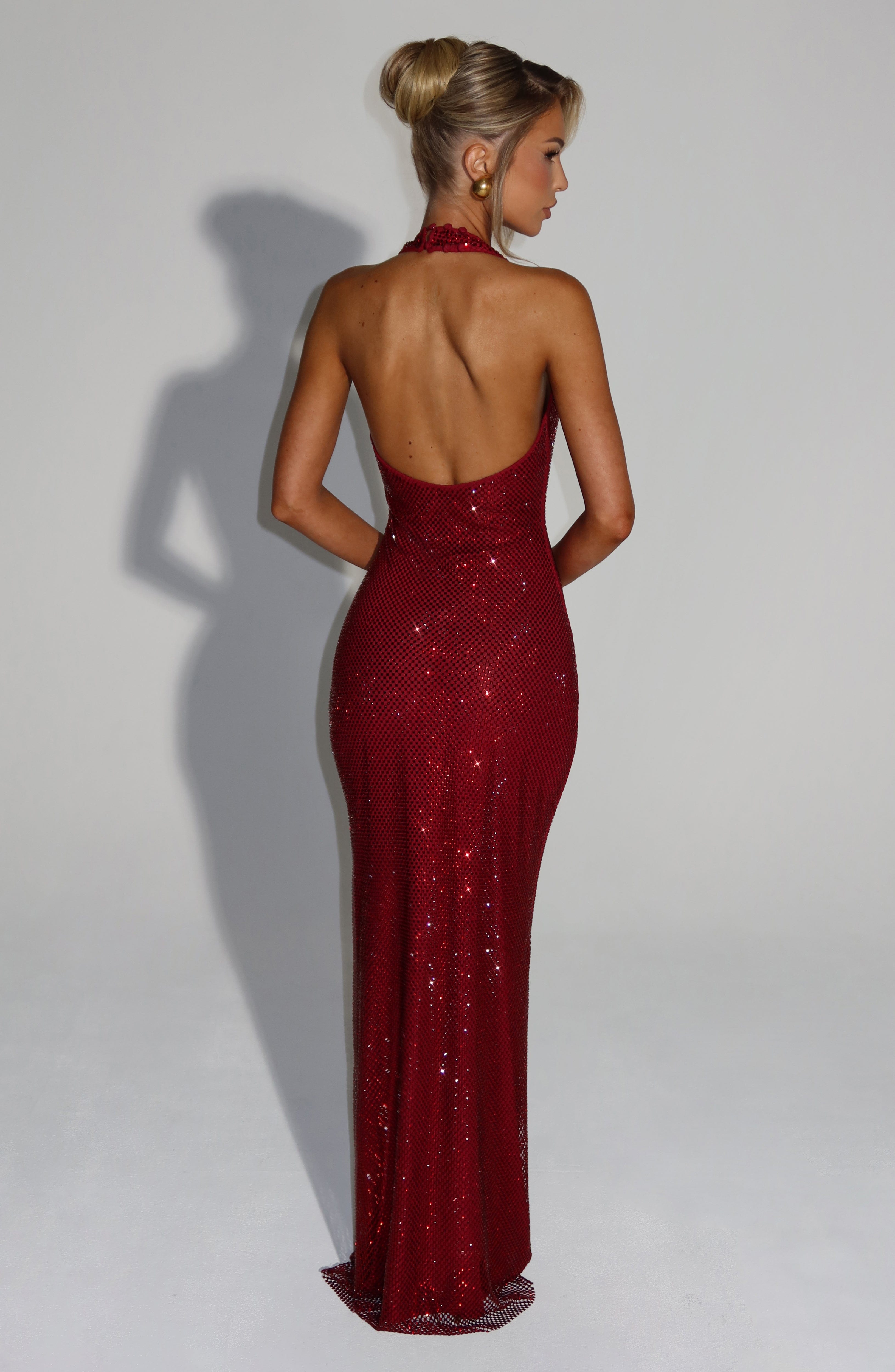 minilena Starla Maxi Dress Wine