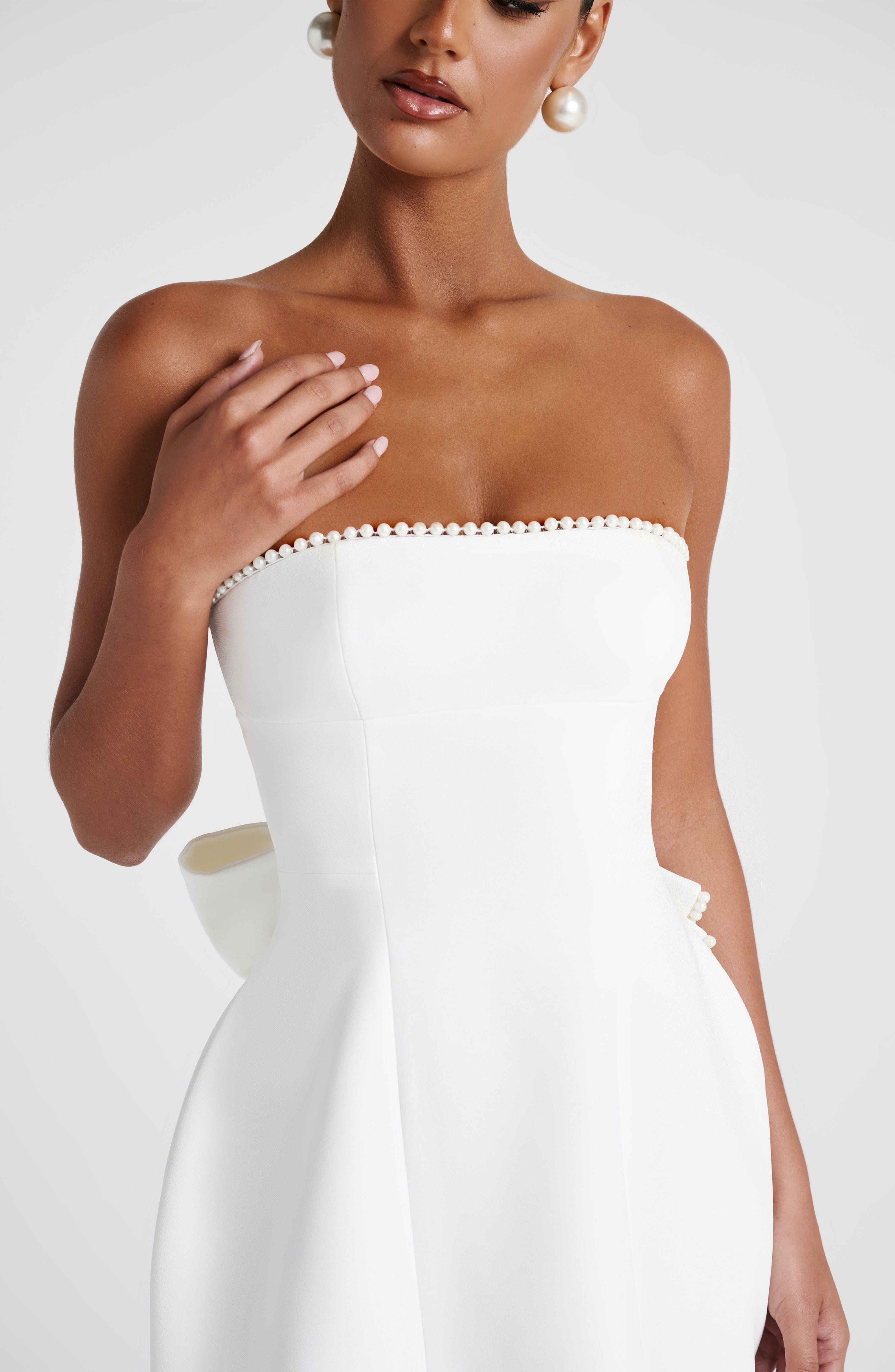 minilena Suni Mini Dress Ivory