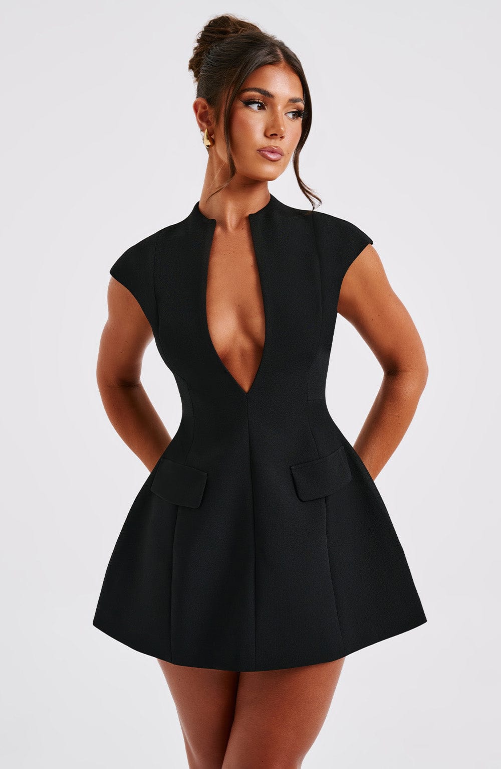 minilena Suri Mini Dress Black
