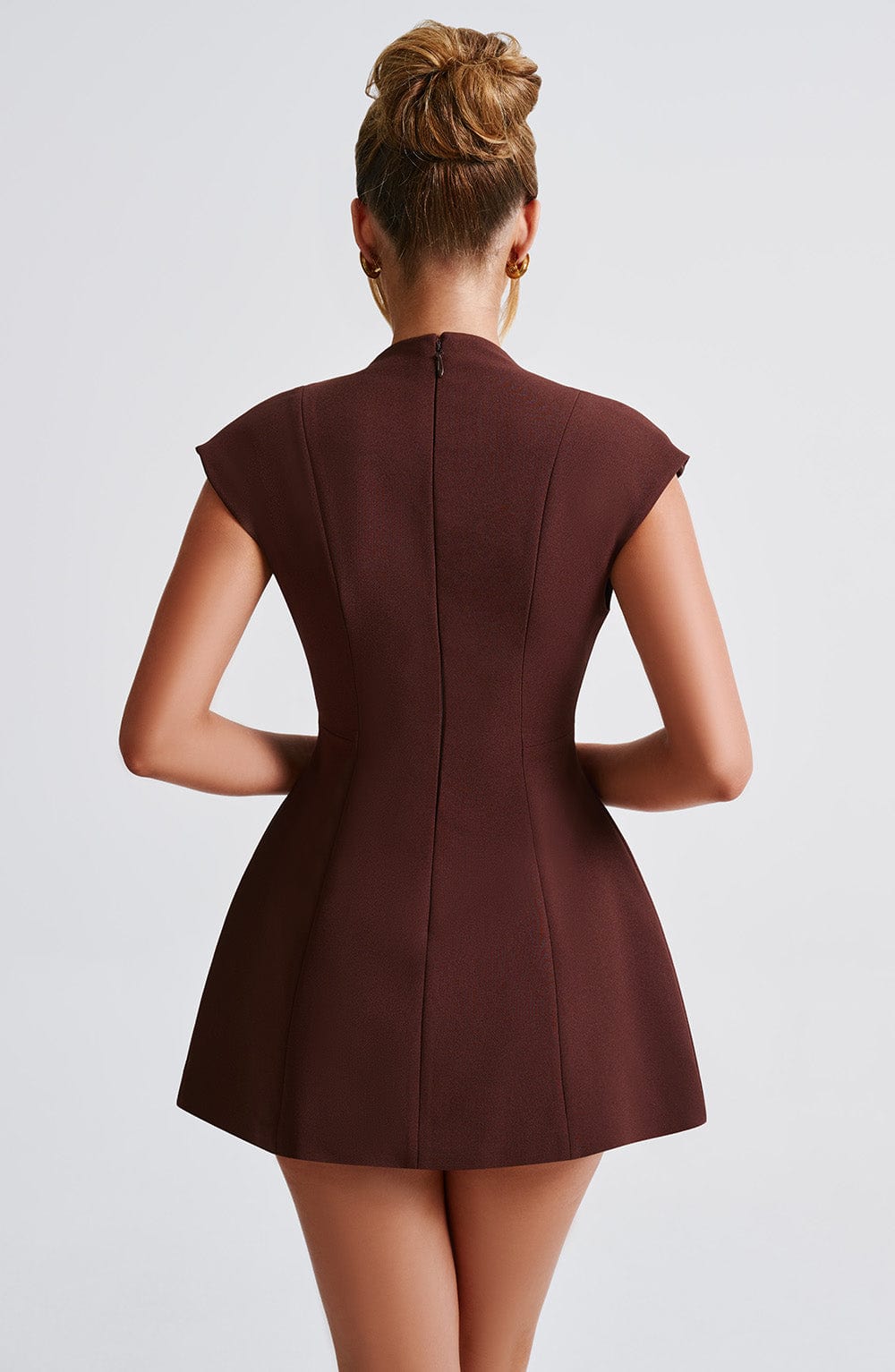 minilena Suri Mini Dress Brown