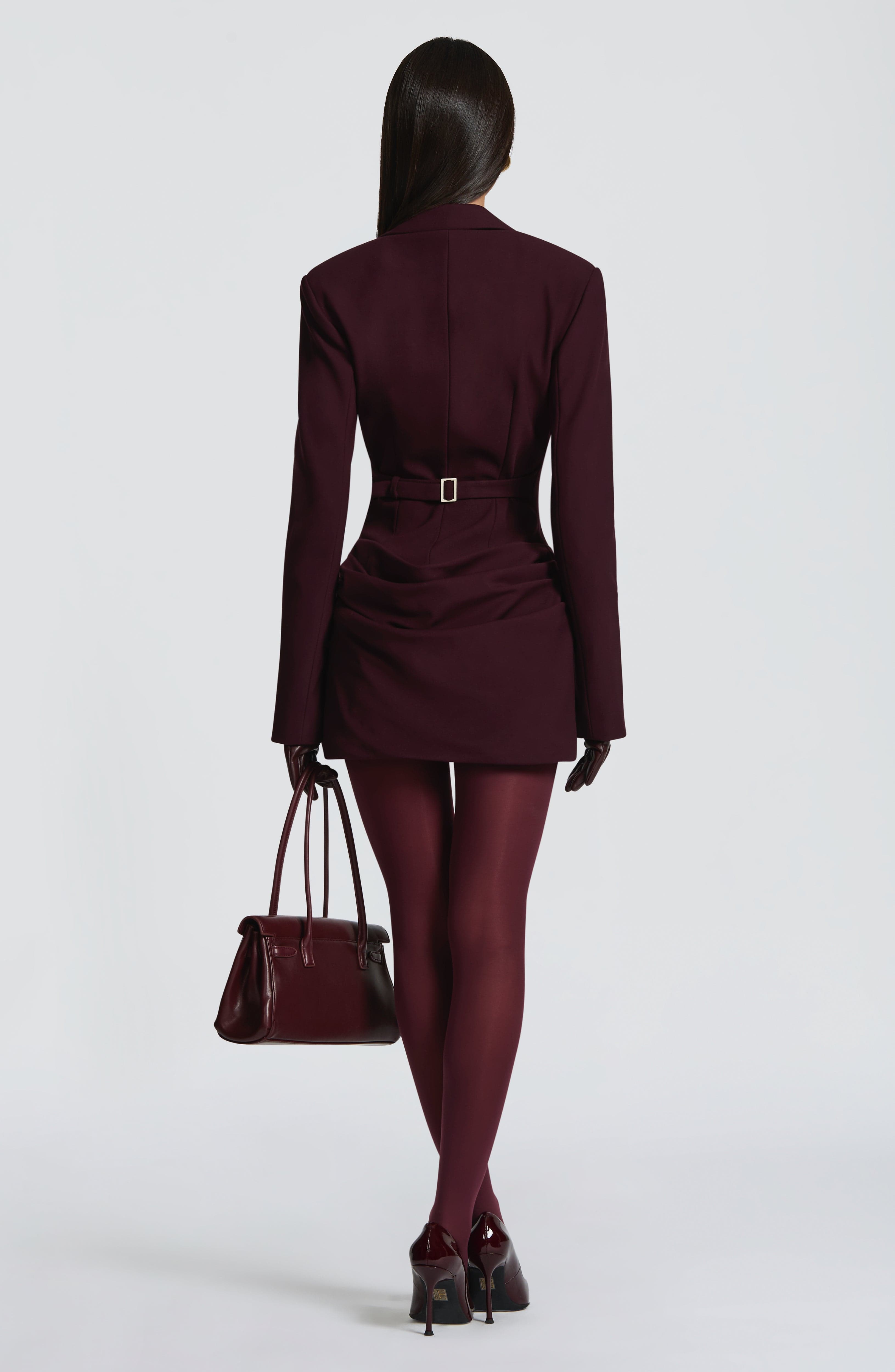 minilena Susie Mini Dress Plum