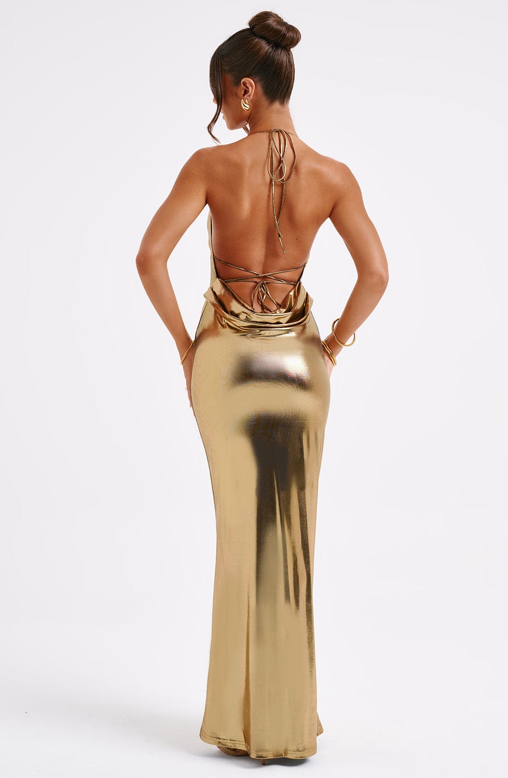 minilena Talisa Maxi Dress Gold