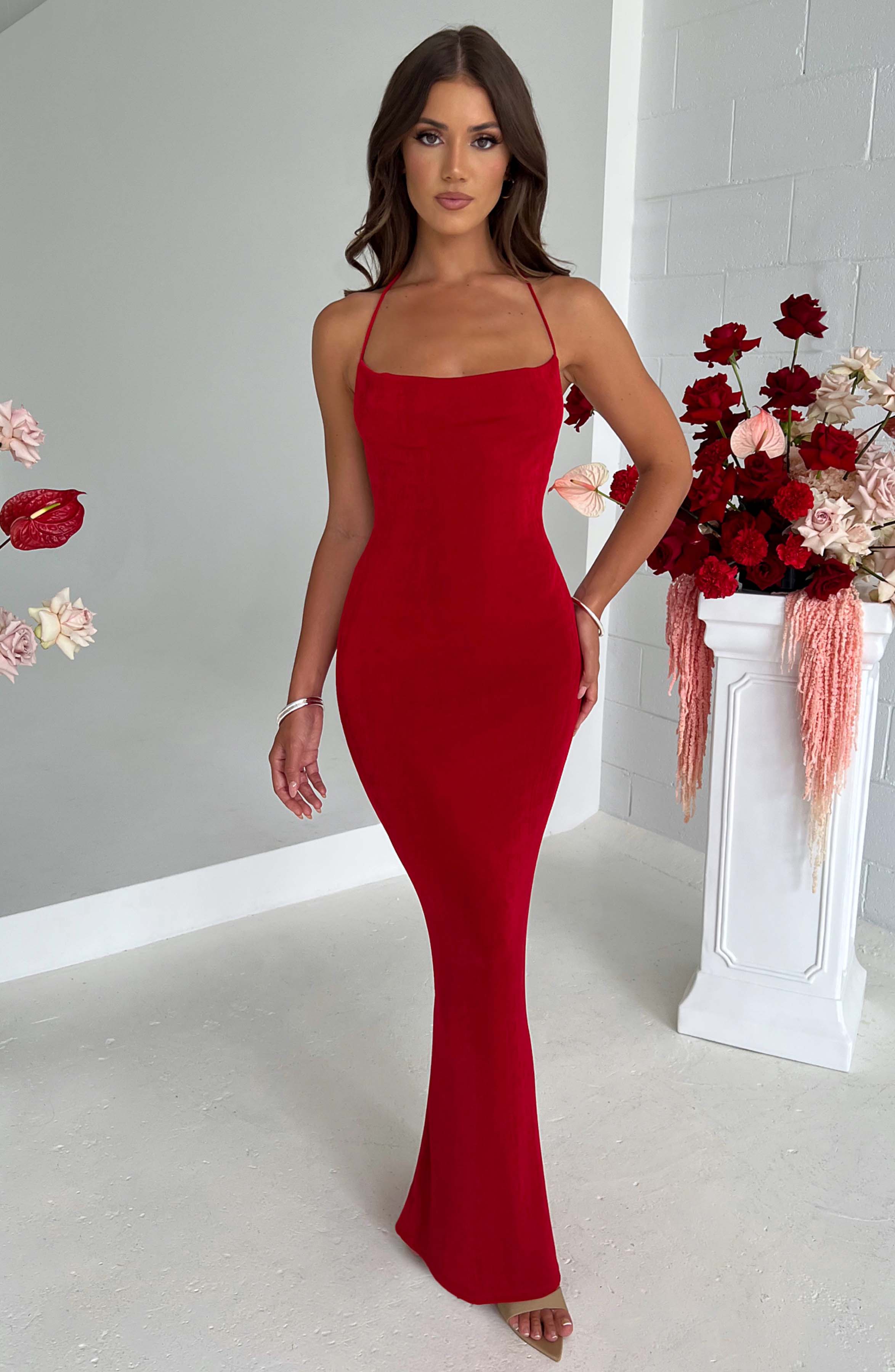 minilena Talisa Maxi Dress Red
