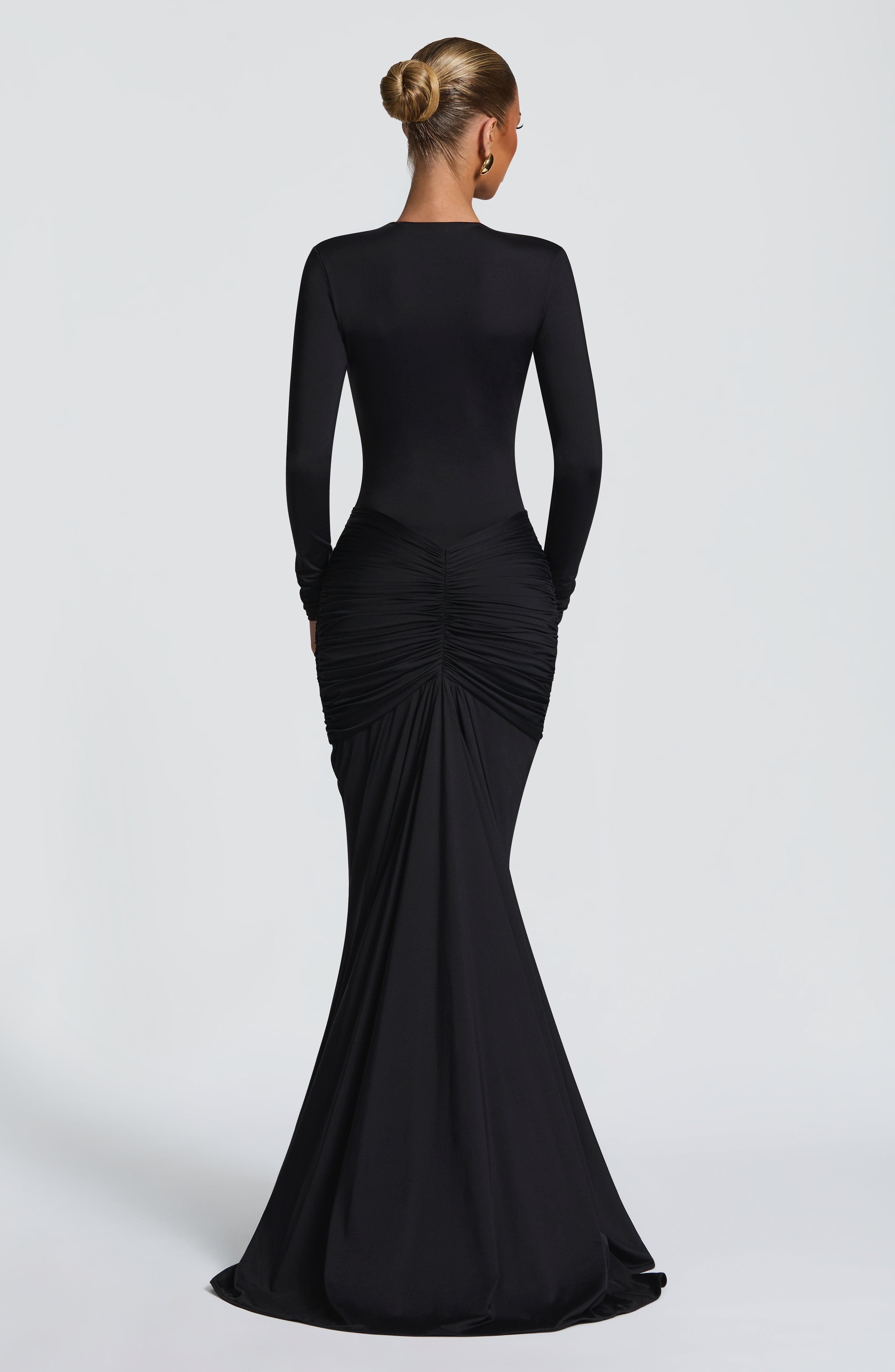 minilena Tara Maxi Dress Black