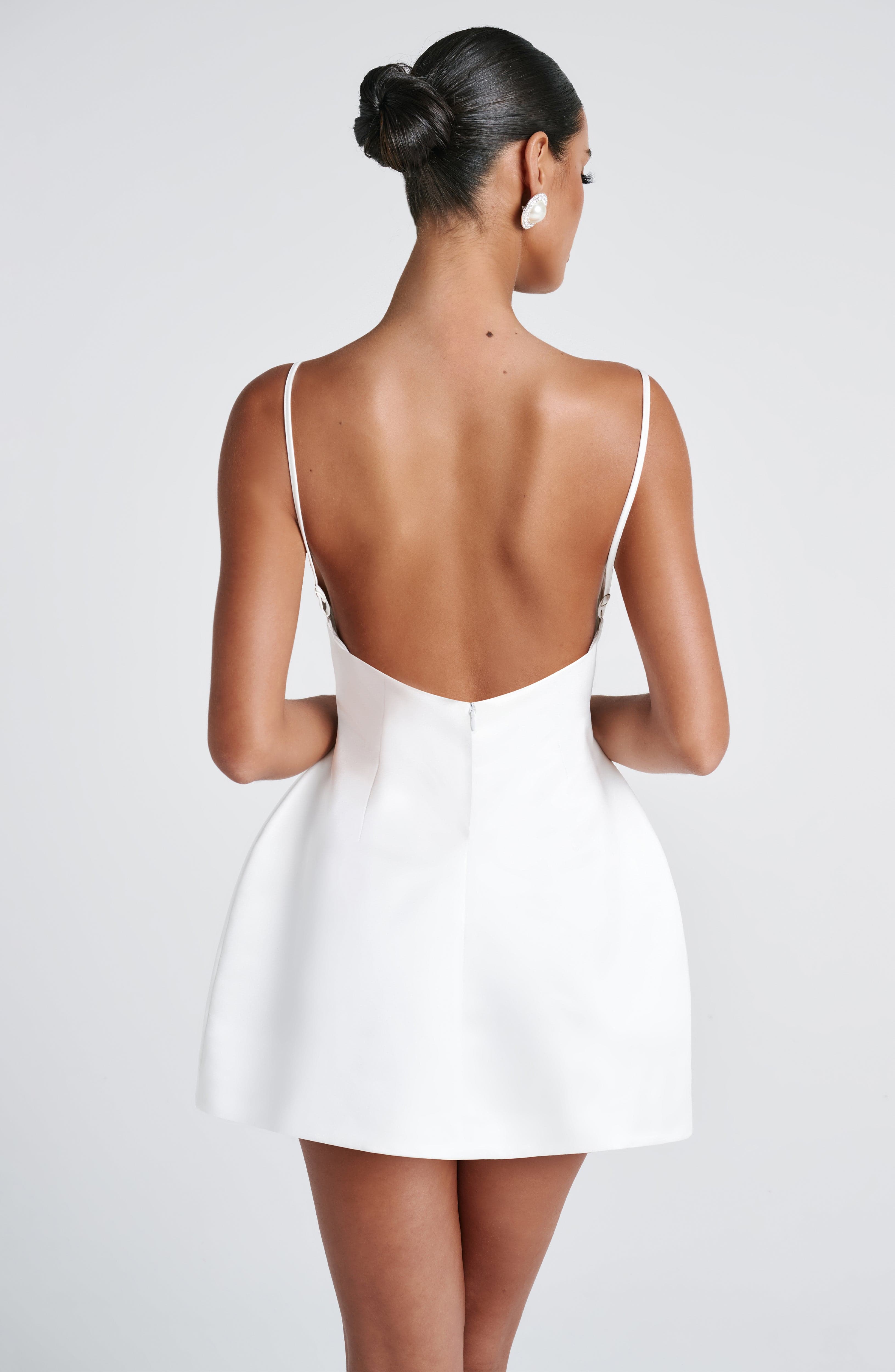 minilena Tate Mini Dress Ivory