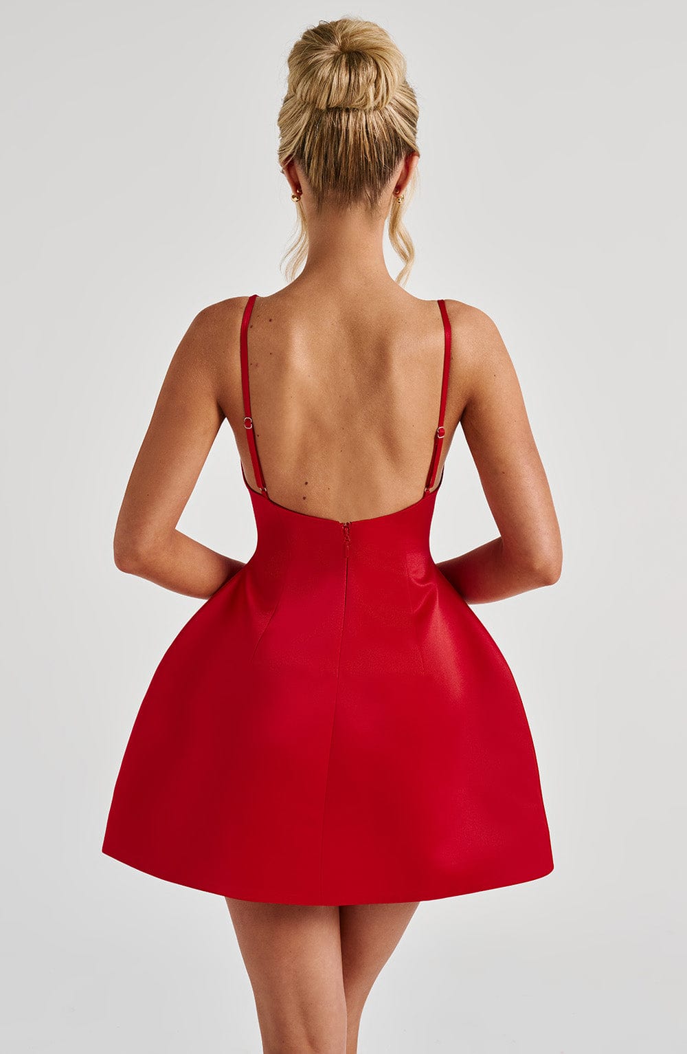 minilena Tate Mini Dress Red