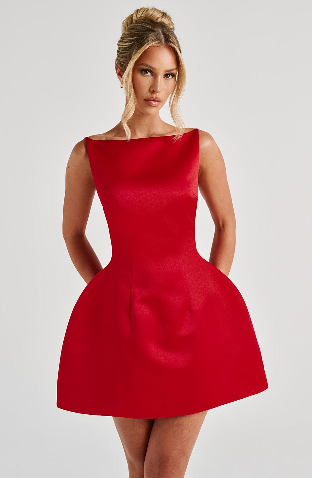 minilena Tate Mini Dress Red