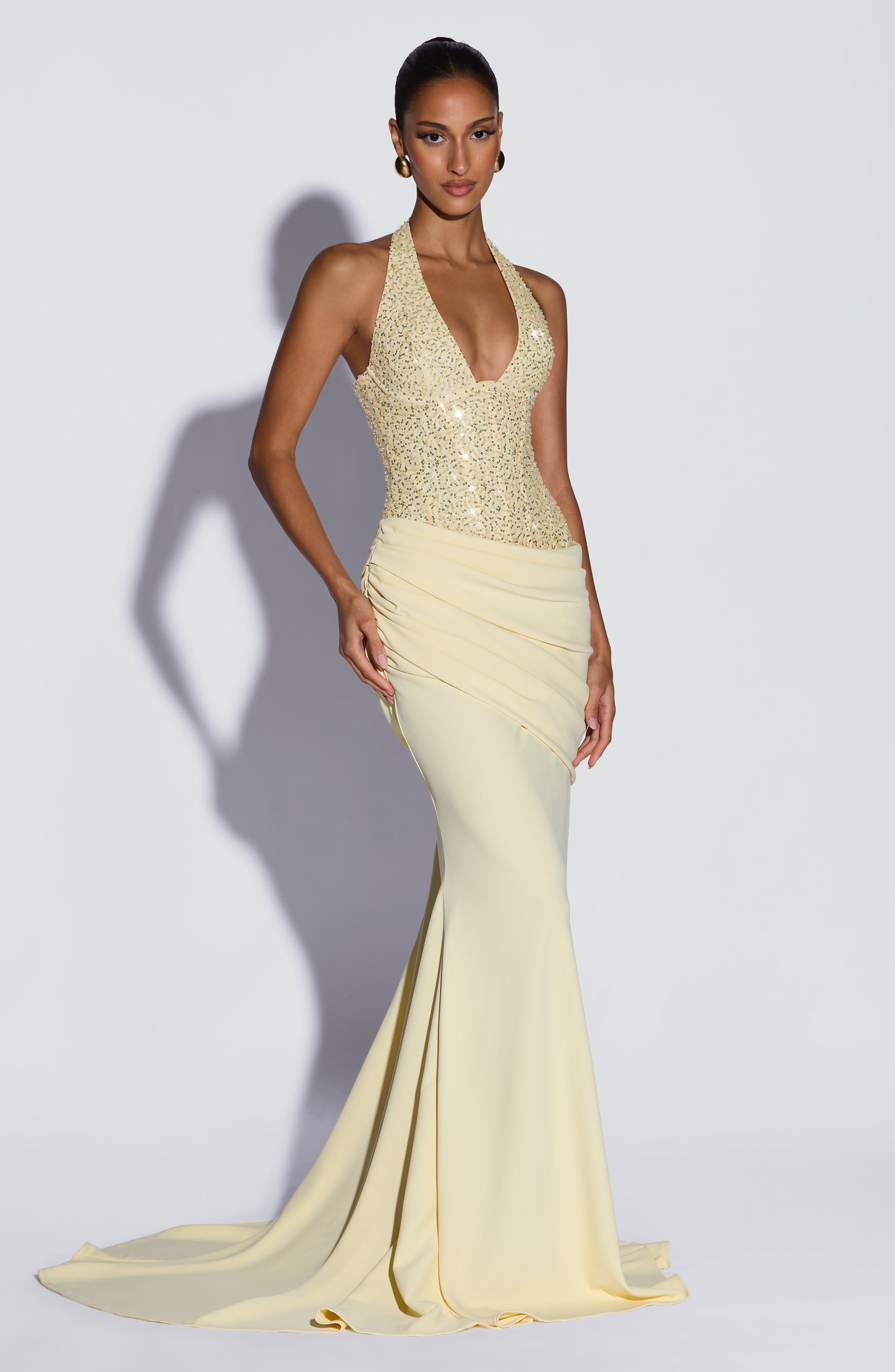 minilena Taylor Gown Lemon