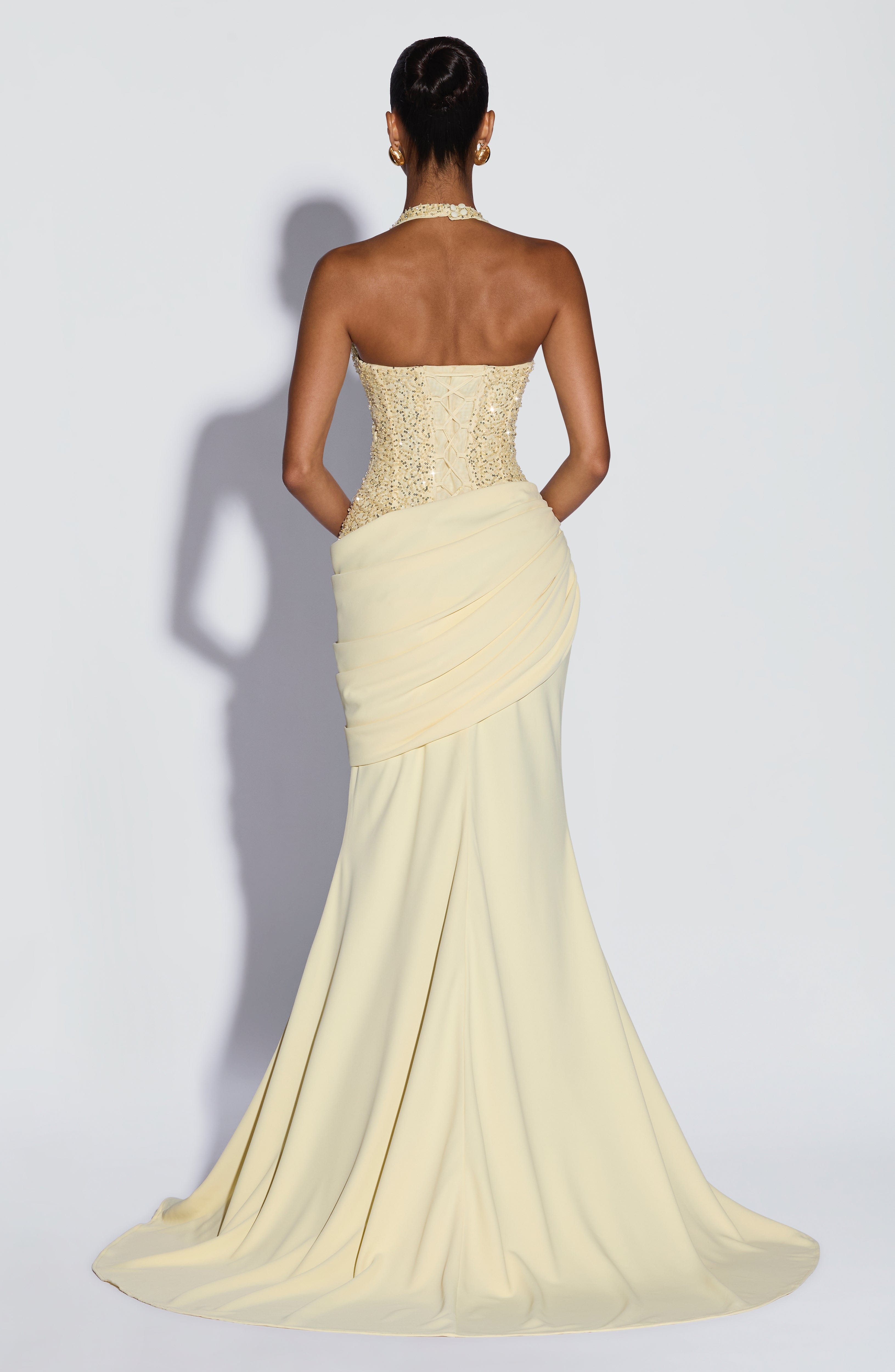 minilena Taylor Gown Lemon