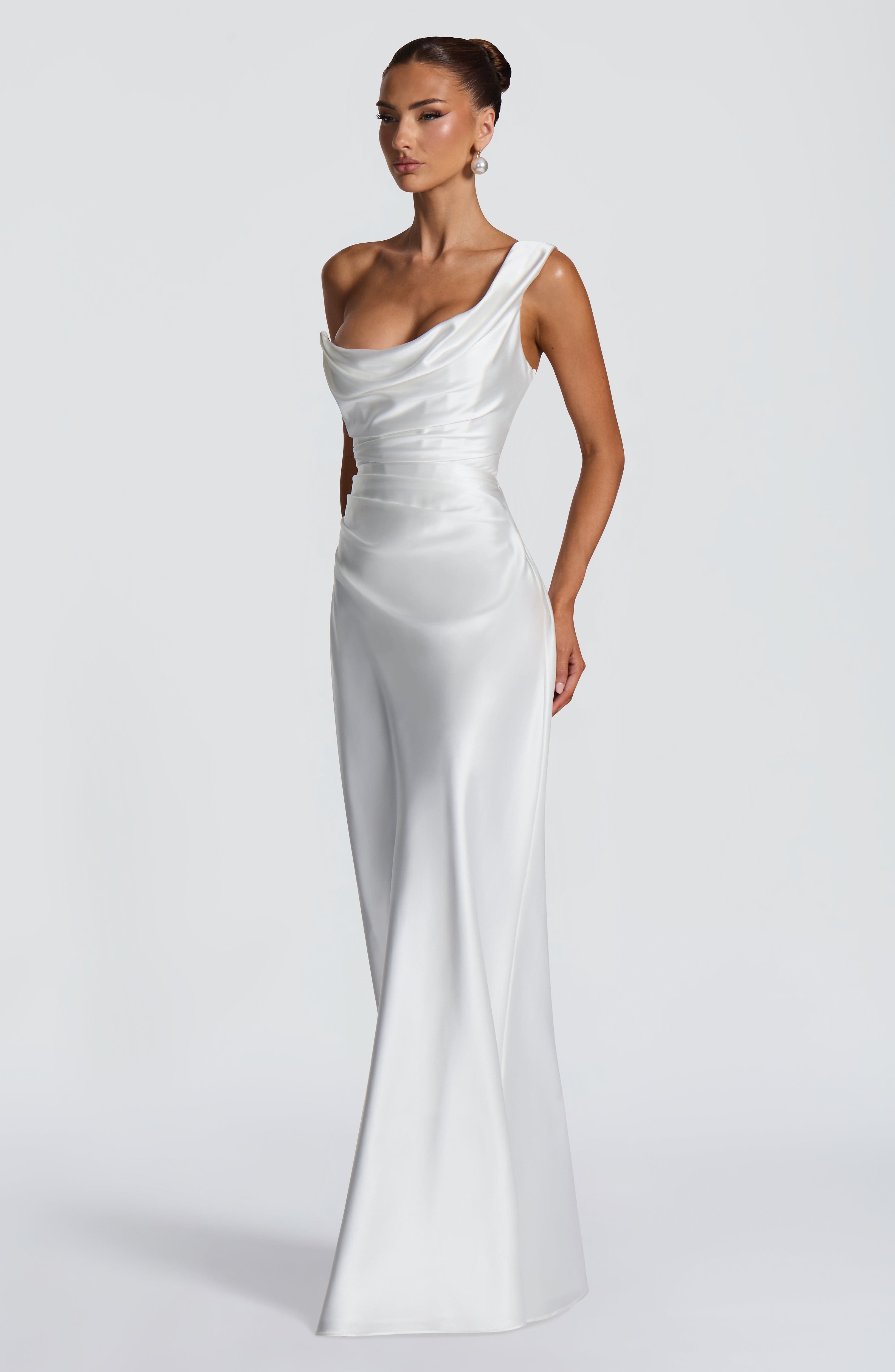 minilena Thalassa Maxi Dress Ivory