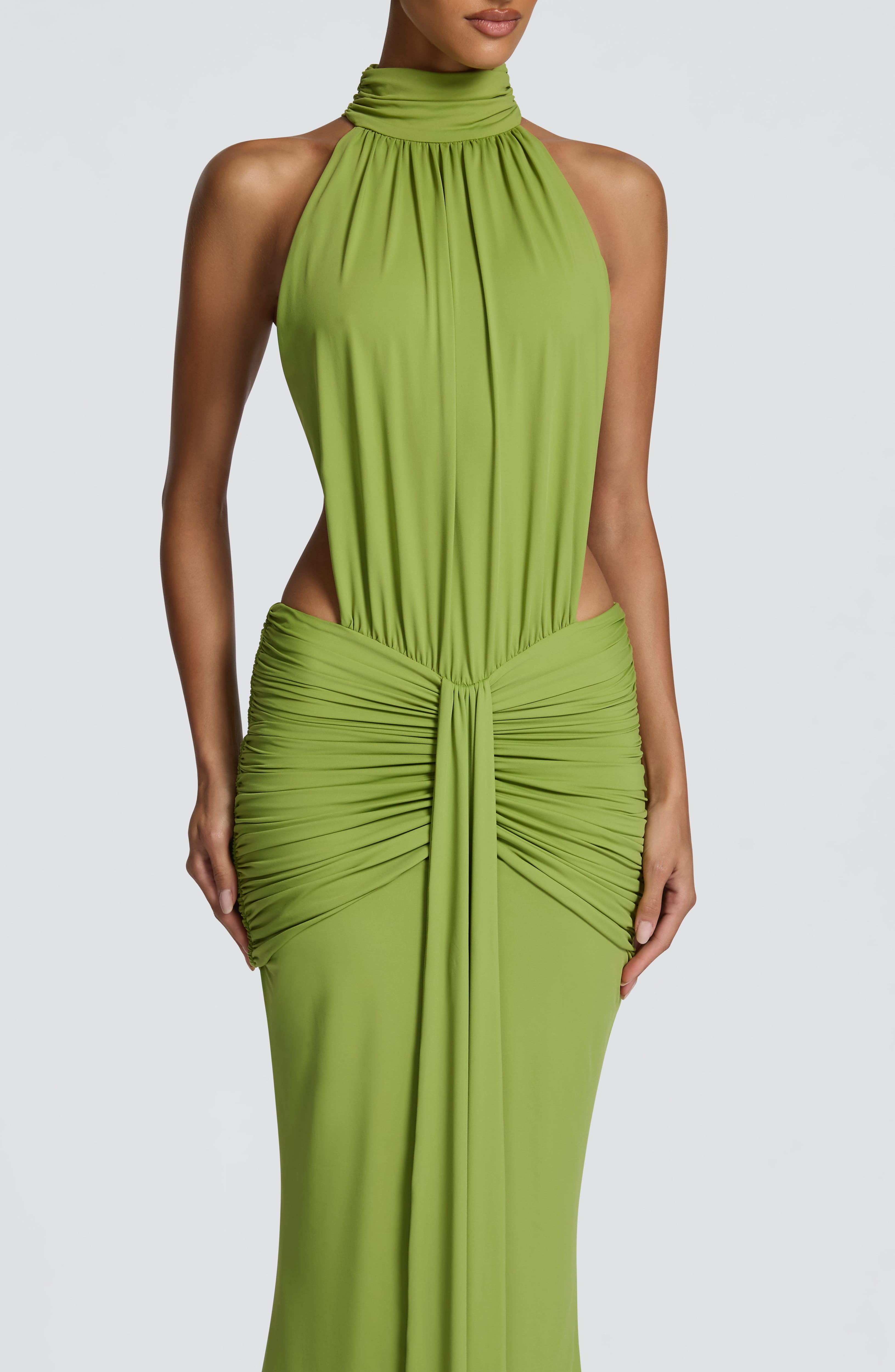 minilena Thekla Maxi Dress Olive