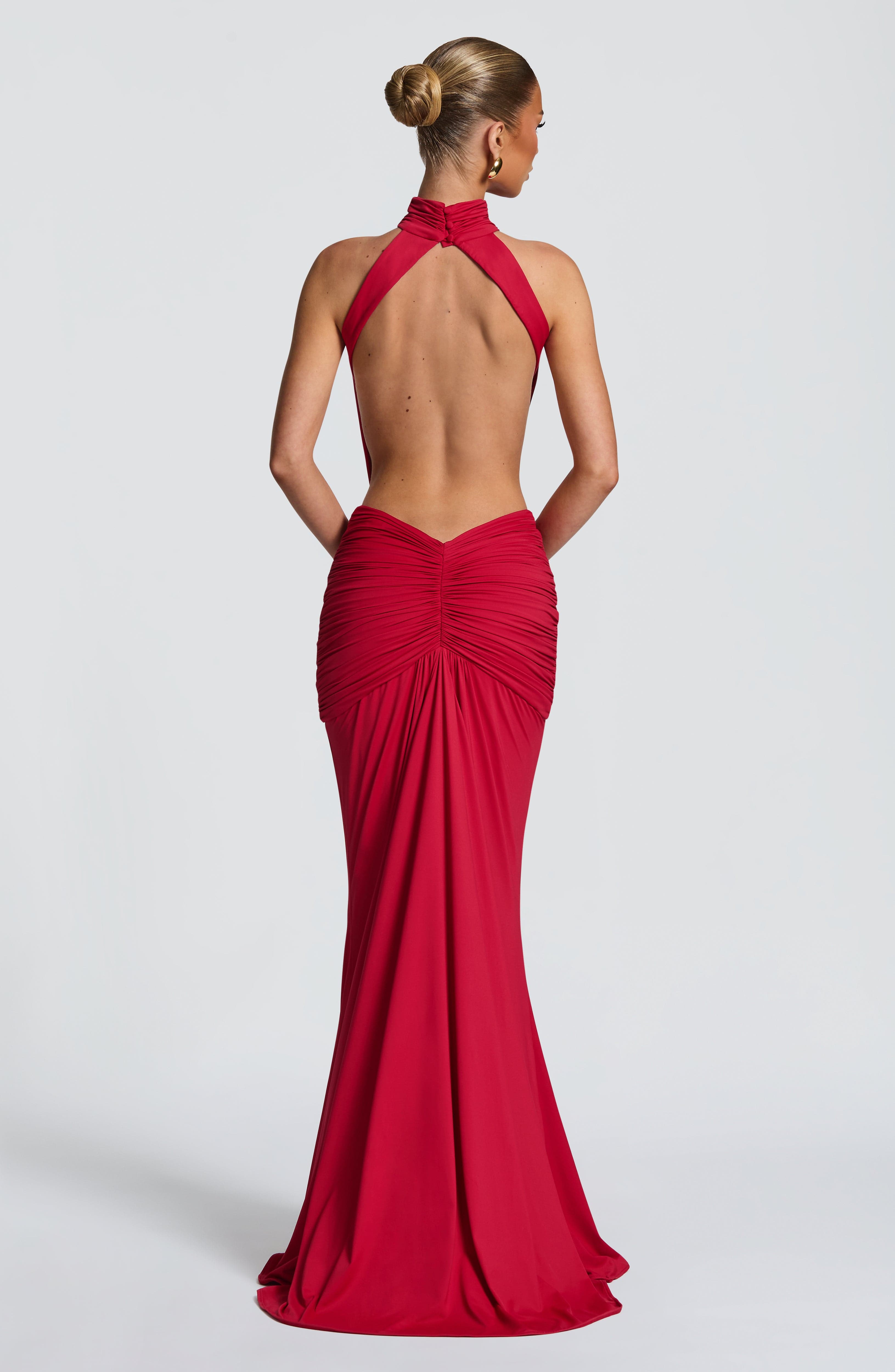 minilena Thekla Maxi Dress Red