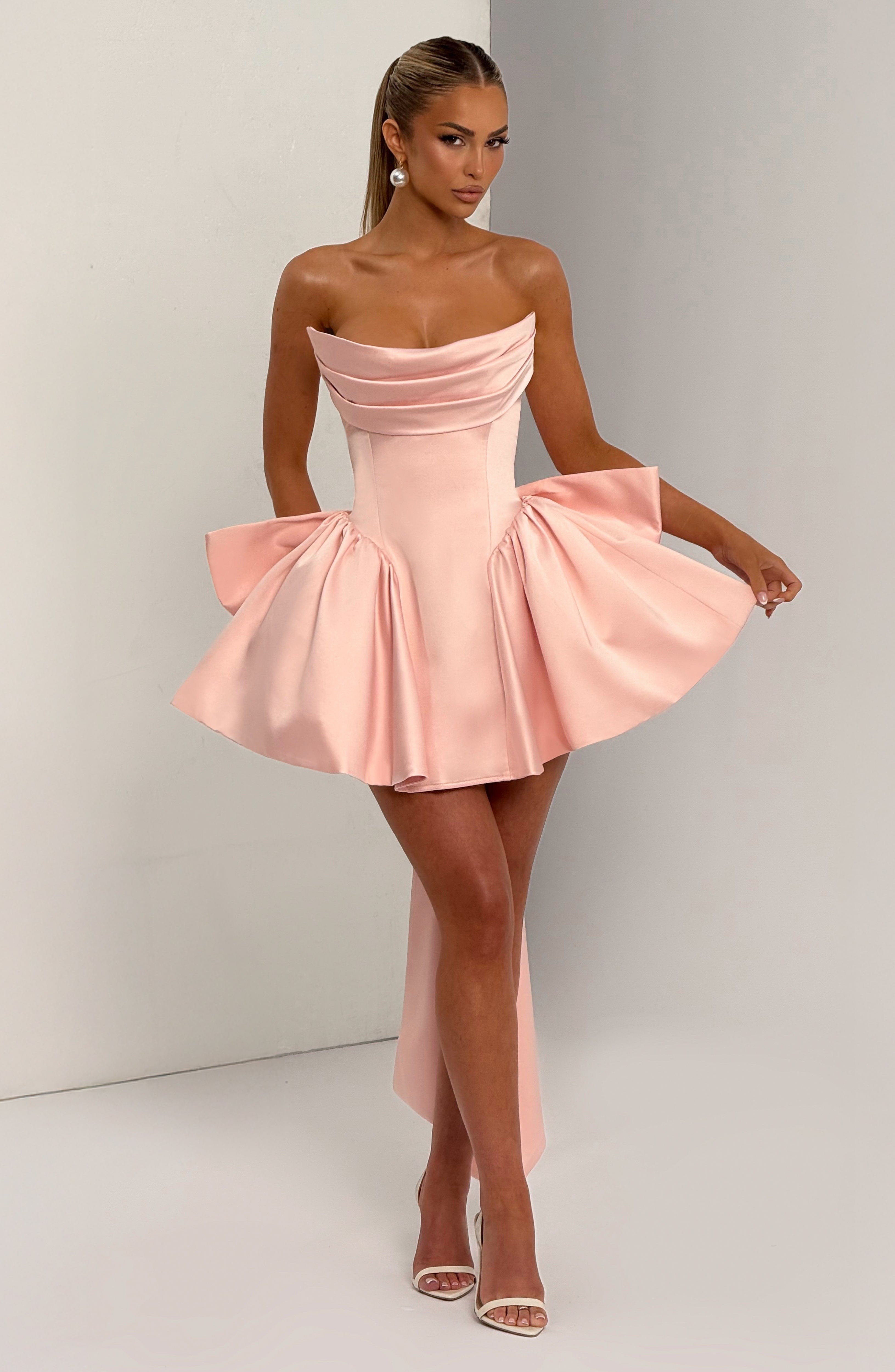 minilena Trinity Mini Dress Blush