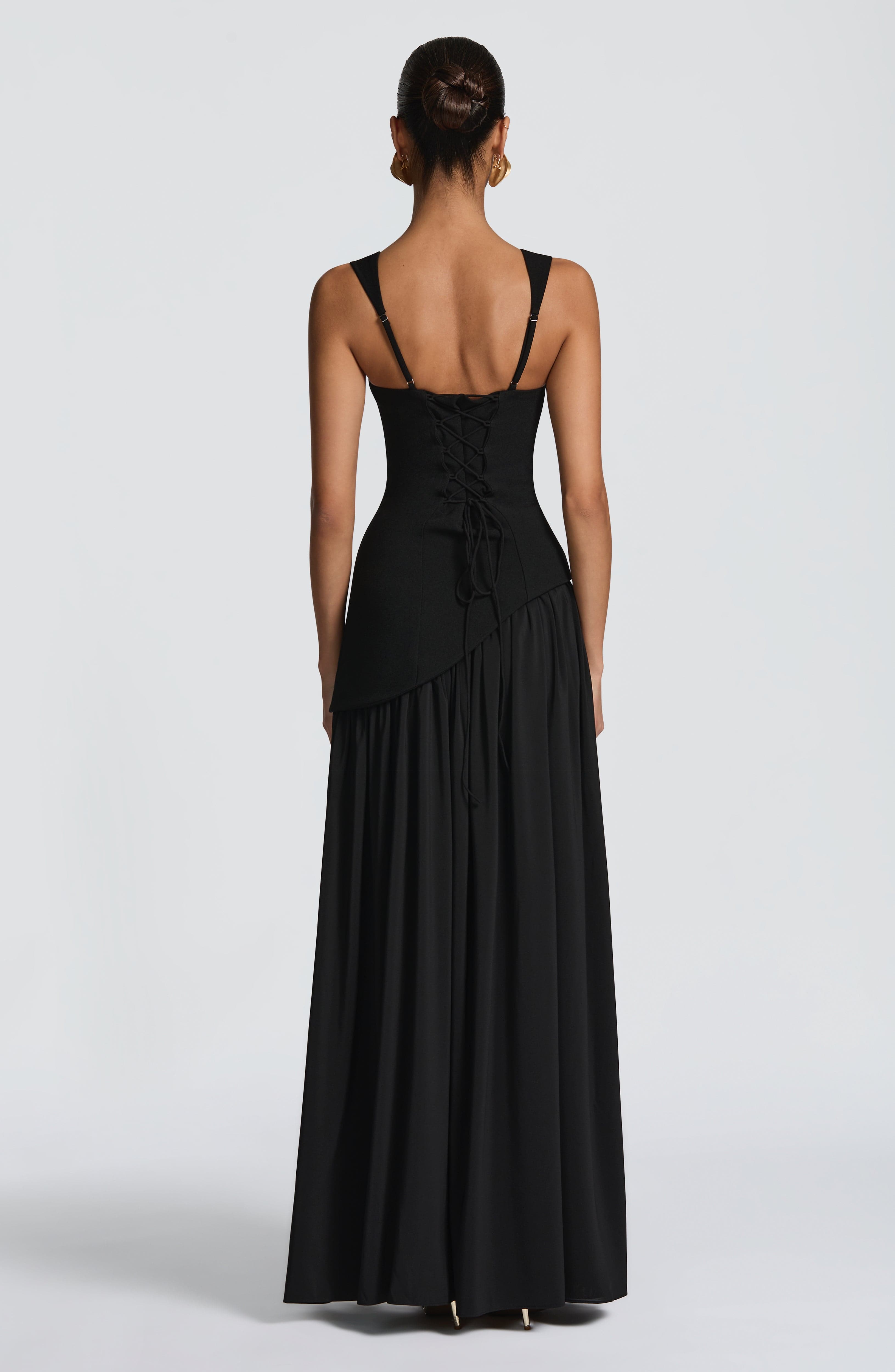 minilena Tullulah Maxi Dress Black