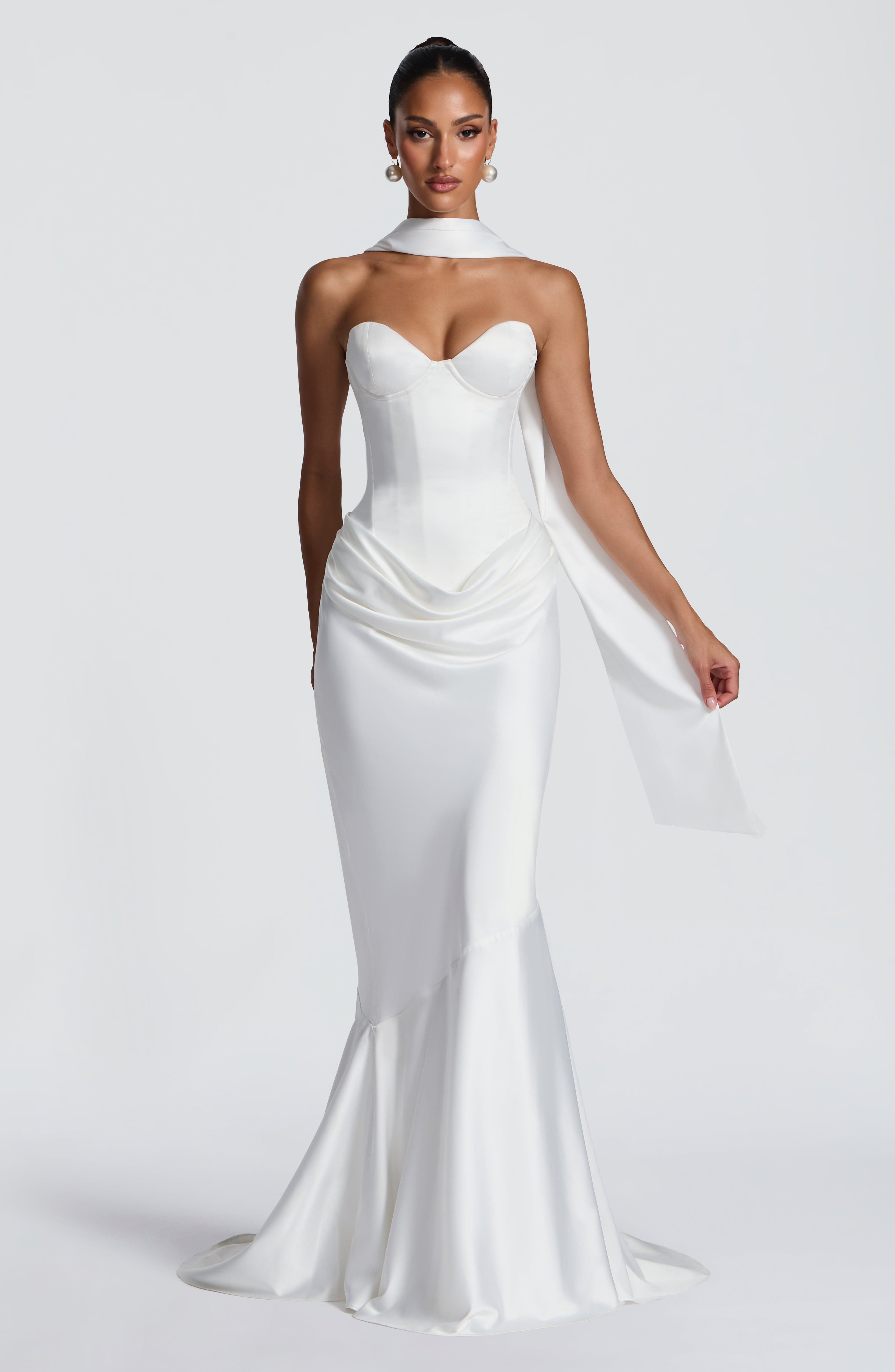 minilena Vaila Gown Ivory