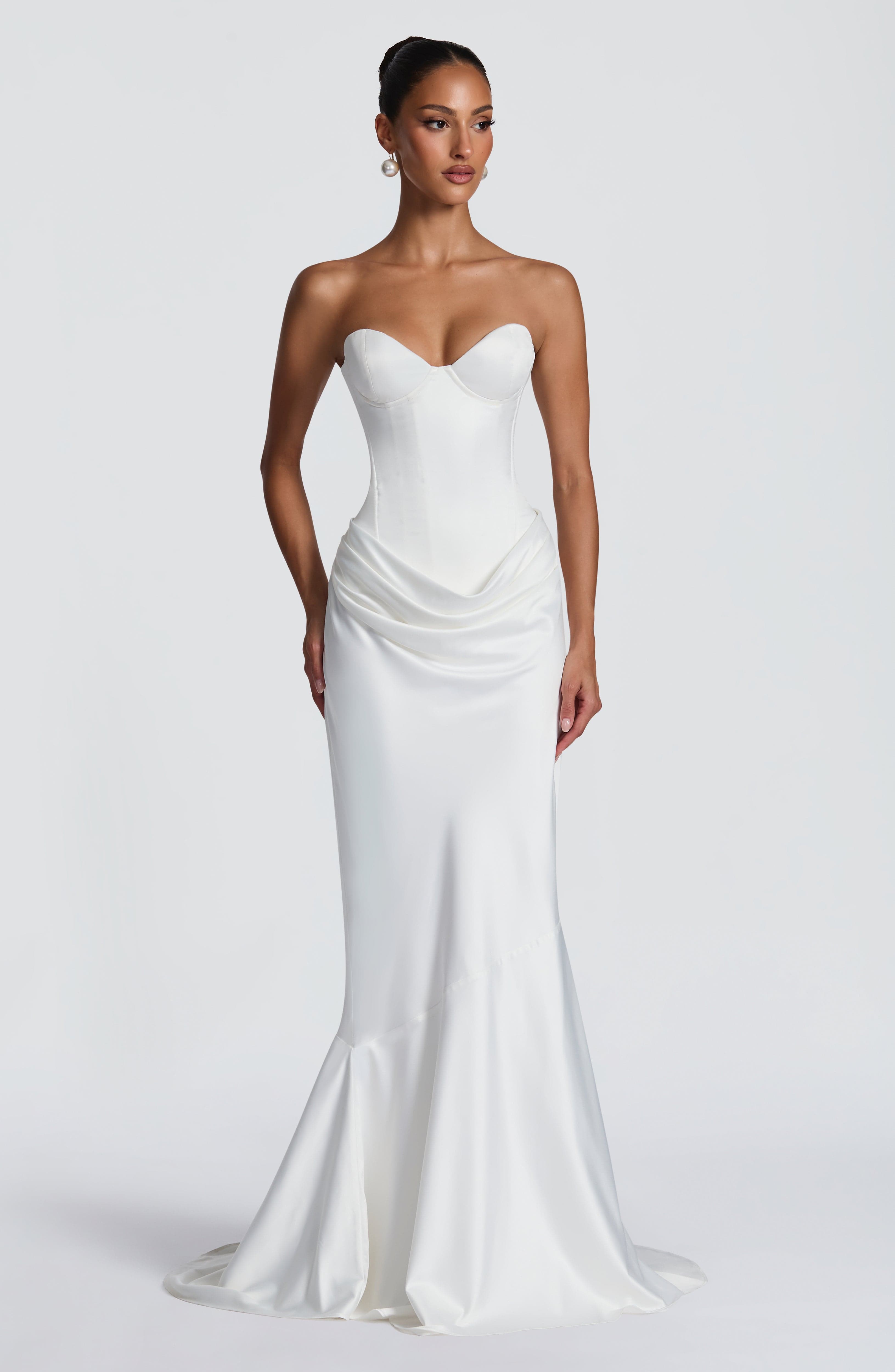 minilena Vaila Gown Ivory