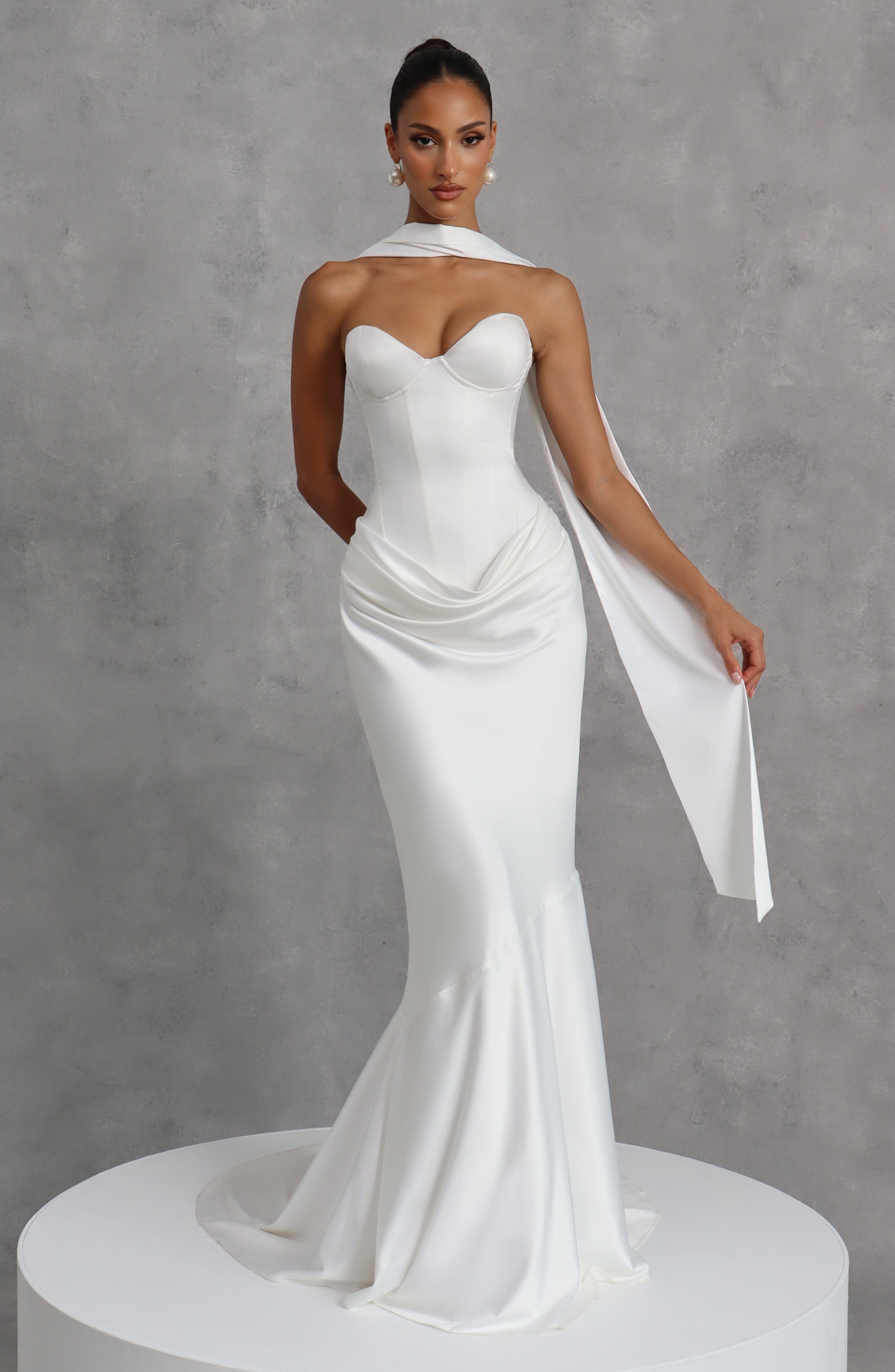 minilena Vaila Gown Ivory
