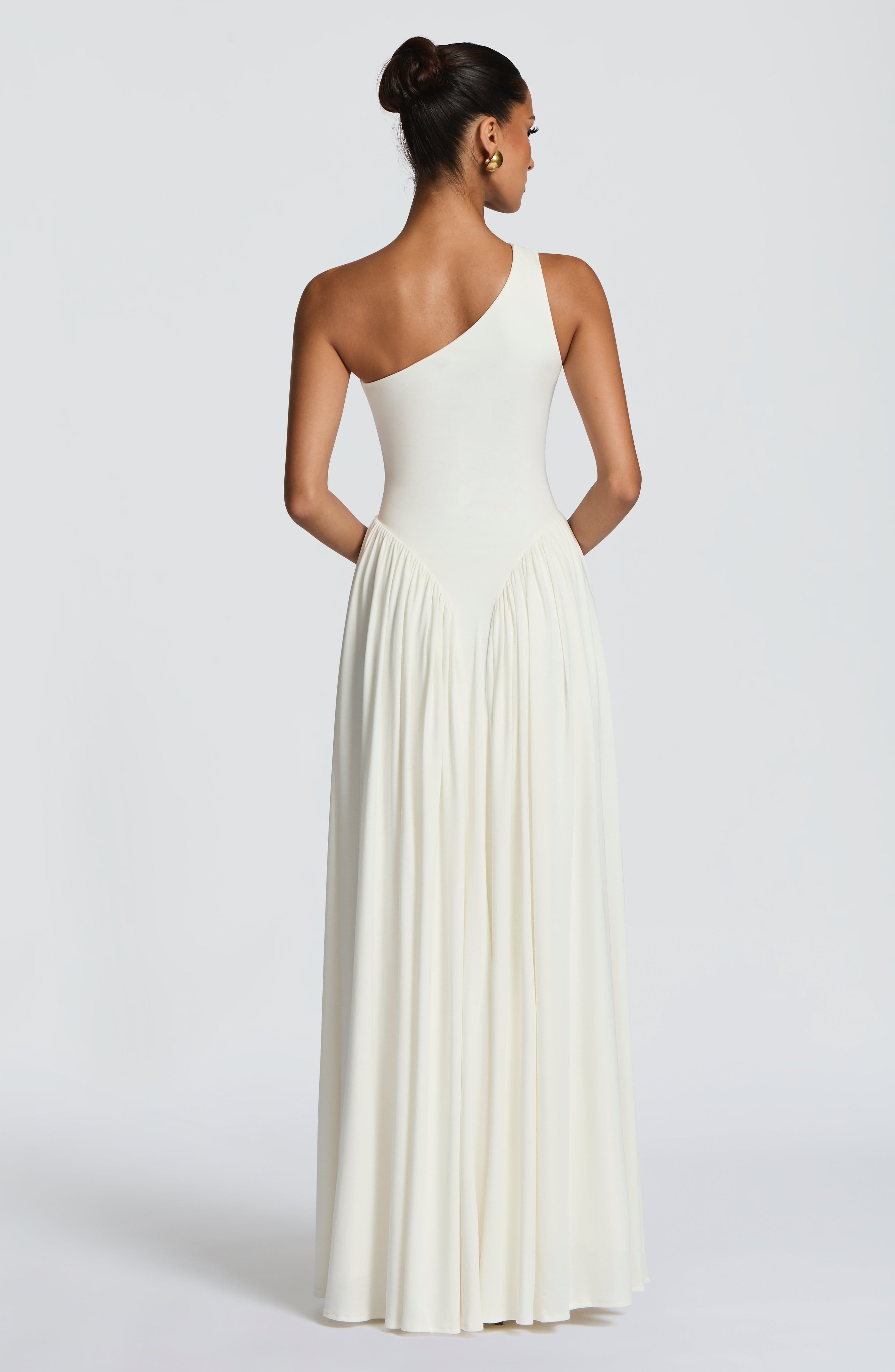 minilena Vespera Maxi Dress Ivory