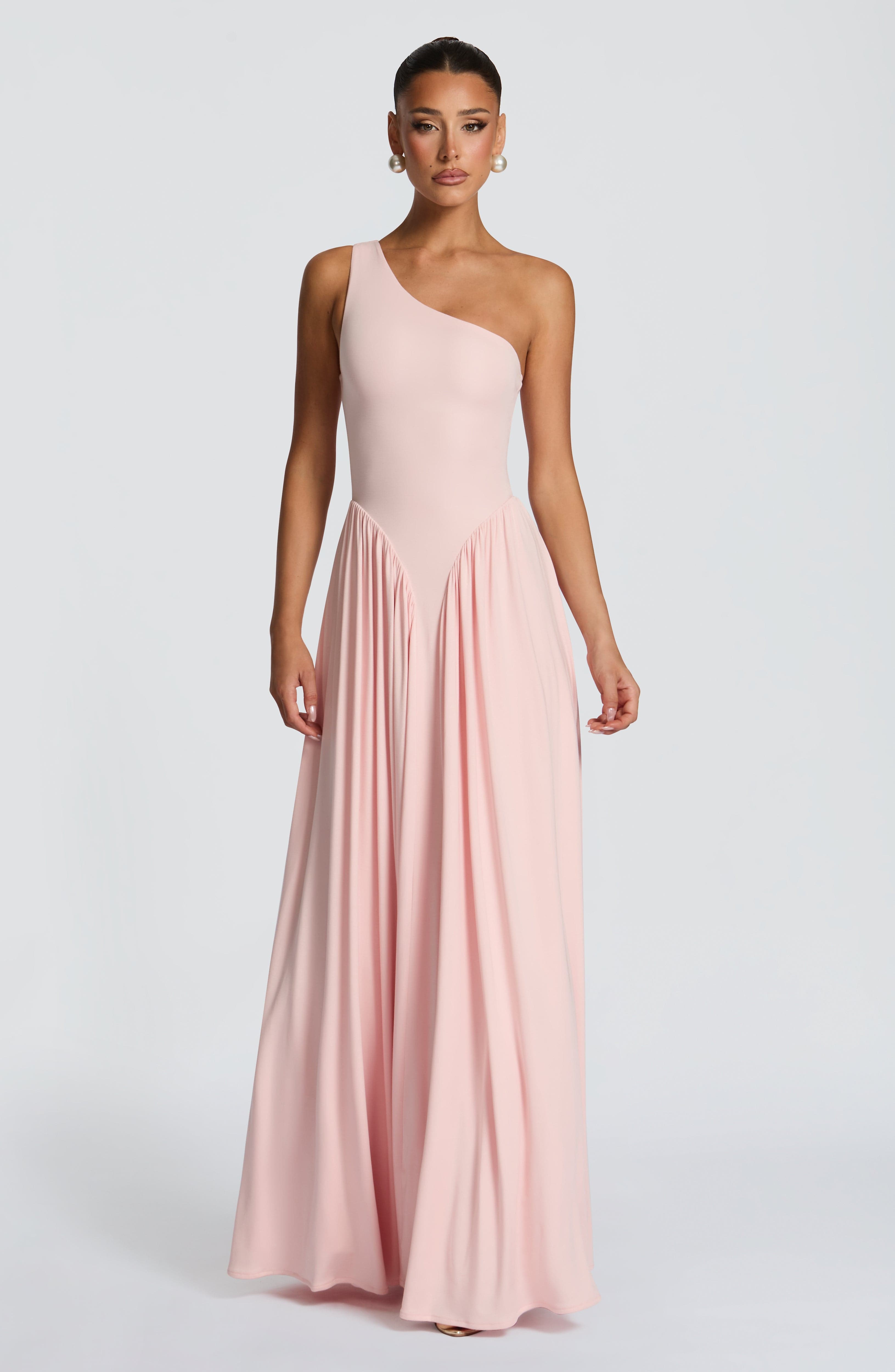minilena Vespera Maxi Dress Soft Blush