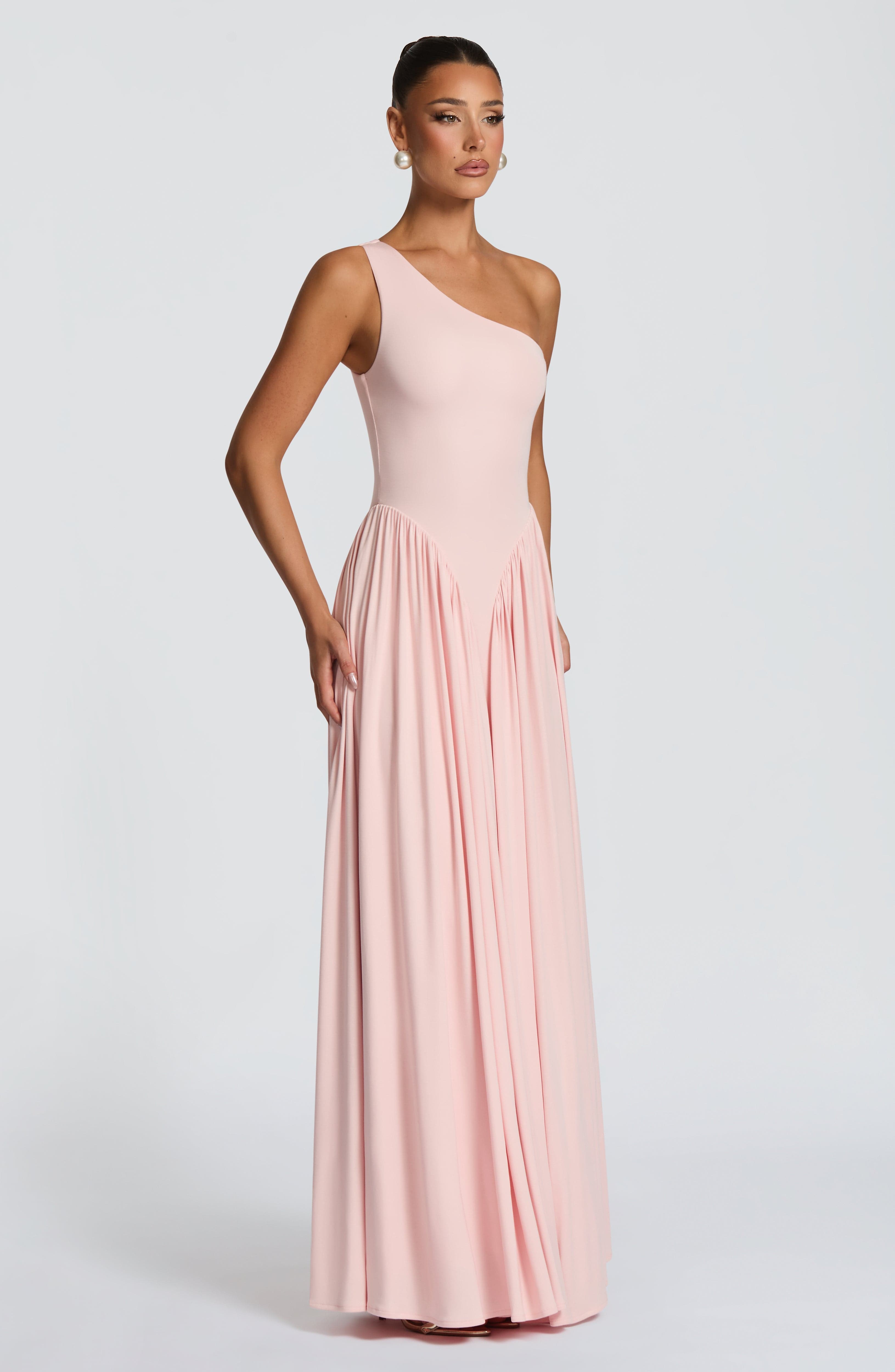 minilena Vespera Maxi Dress Soft Blush