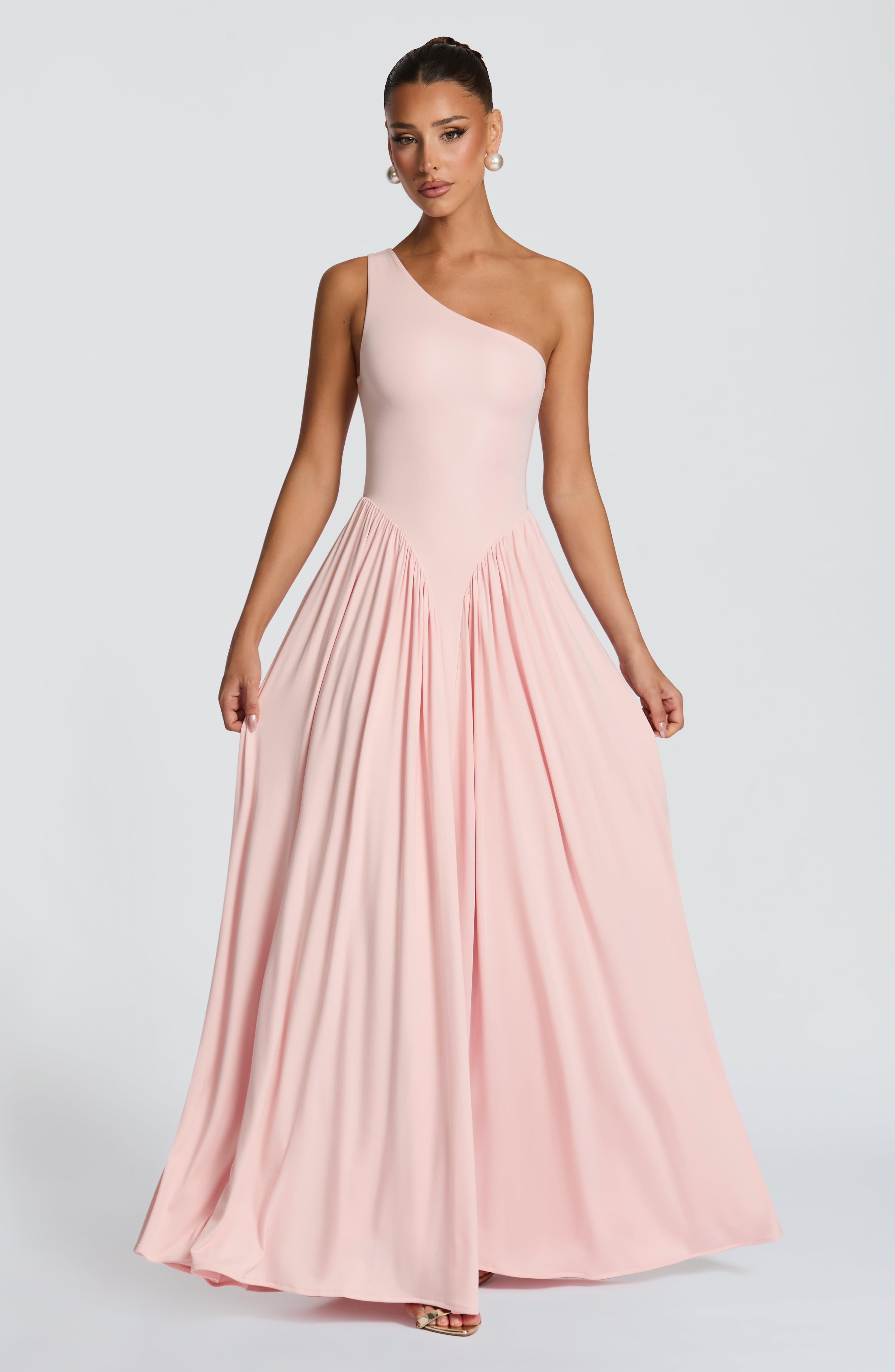 minilena Vespera Maxi Dress Soft Blush