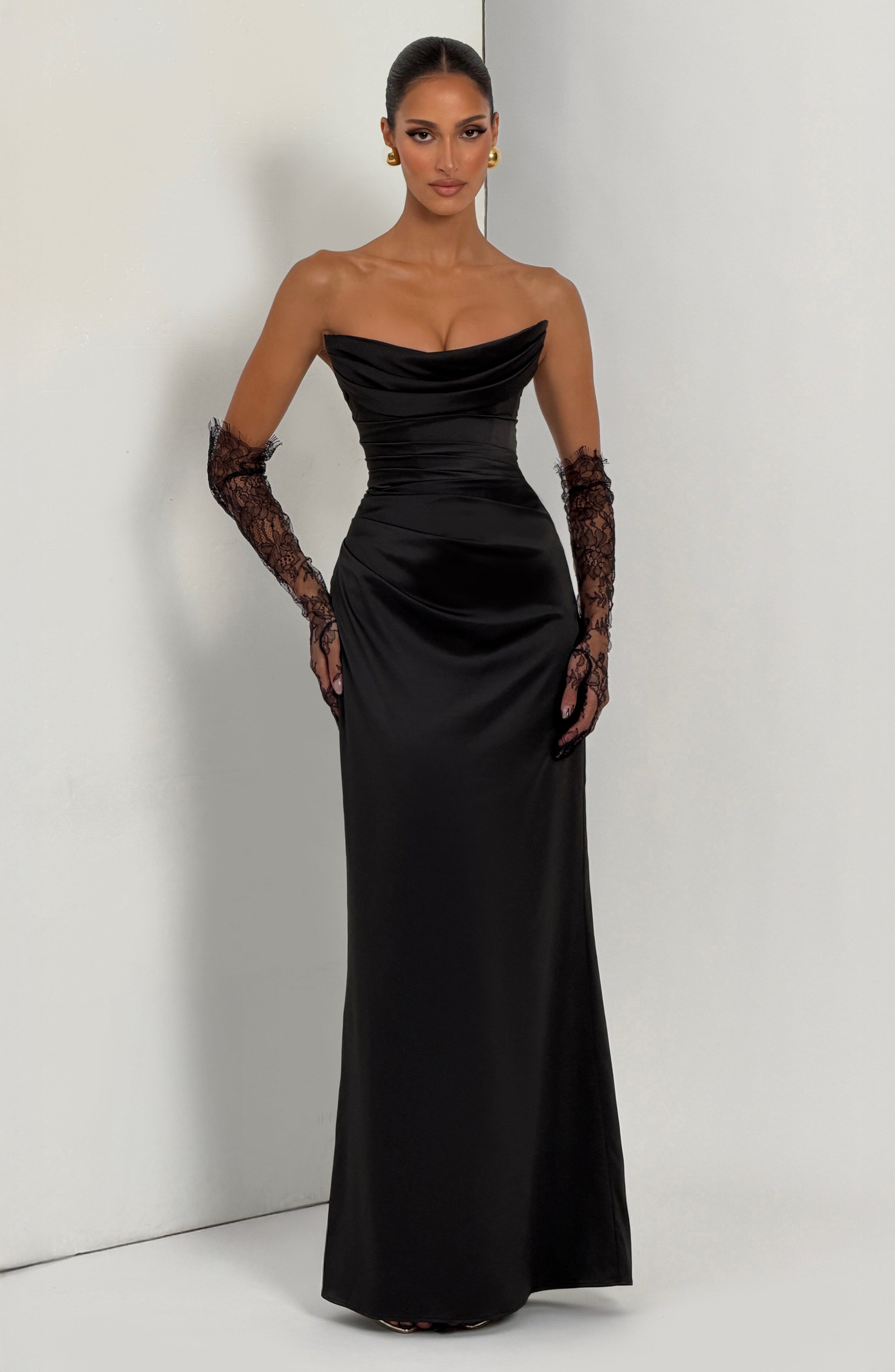 minilena Vessa Maxi Dress Black