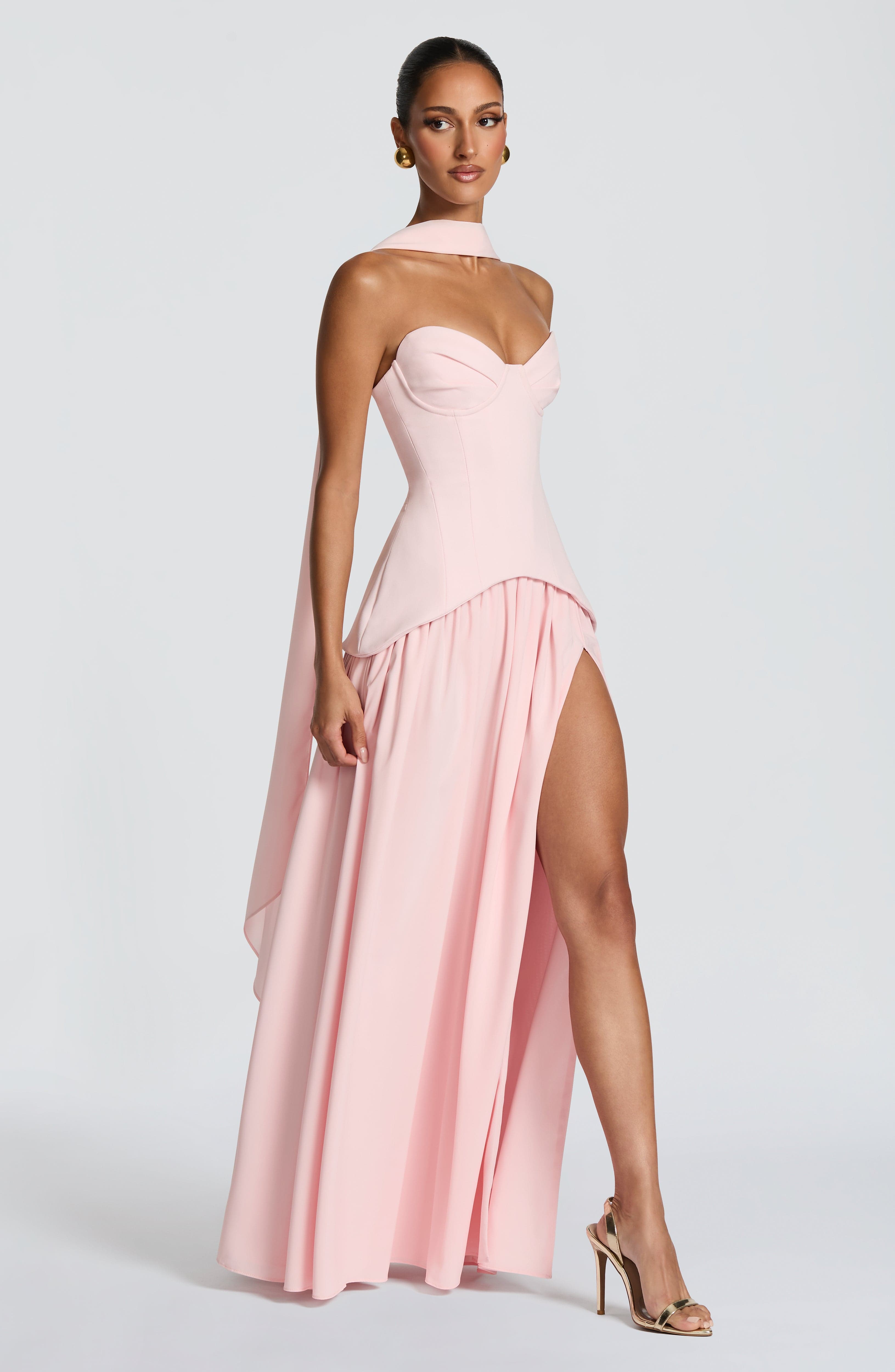 minilena Vietta Maxi Dress Blush