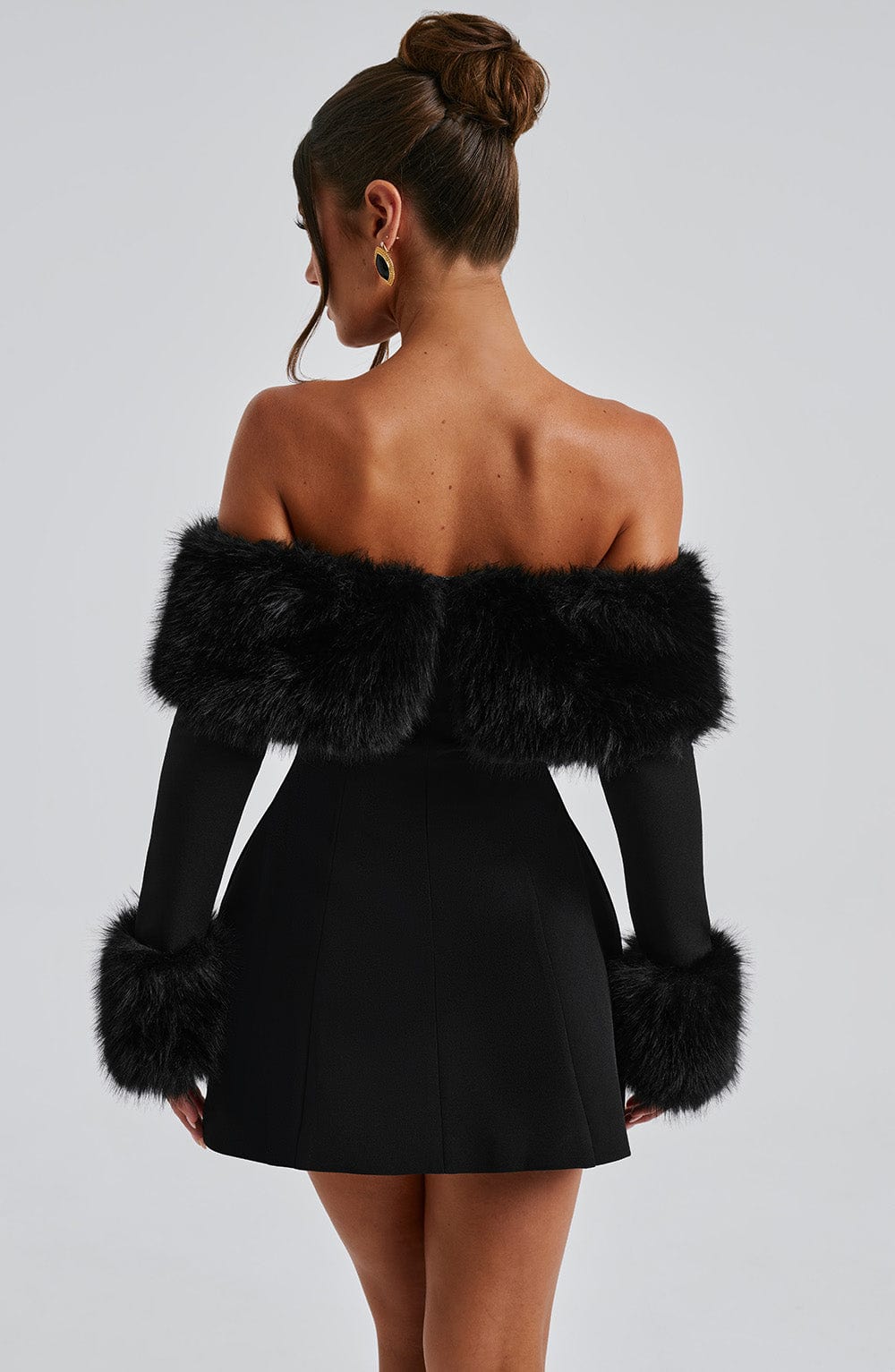minilena Villanelle Mini Dress Black