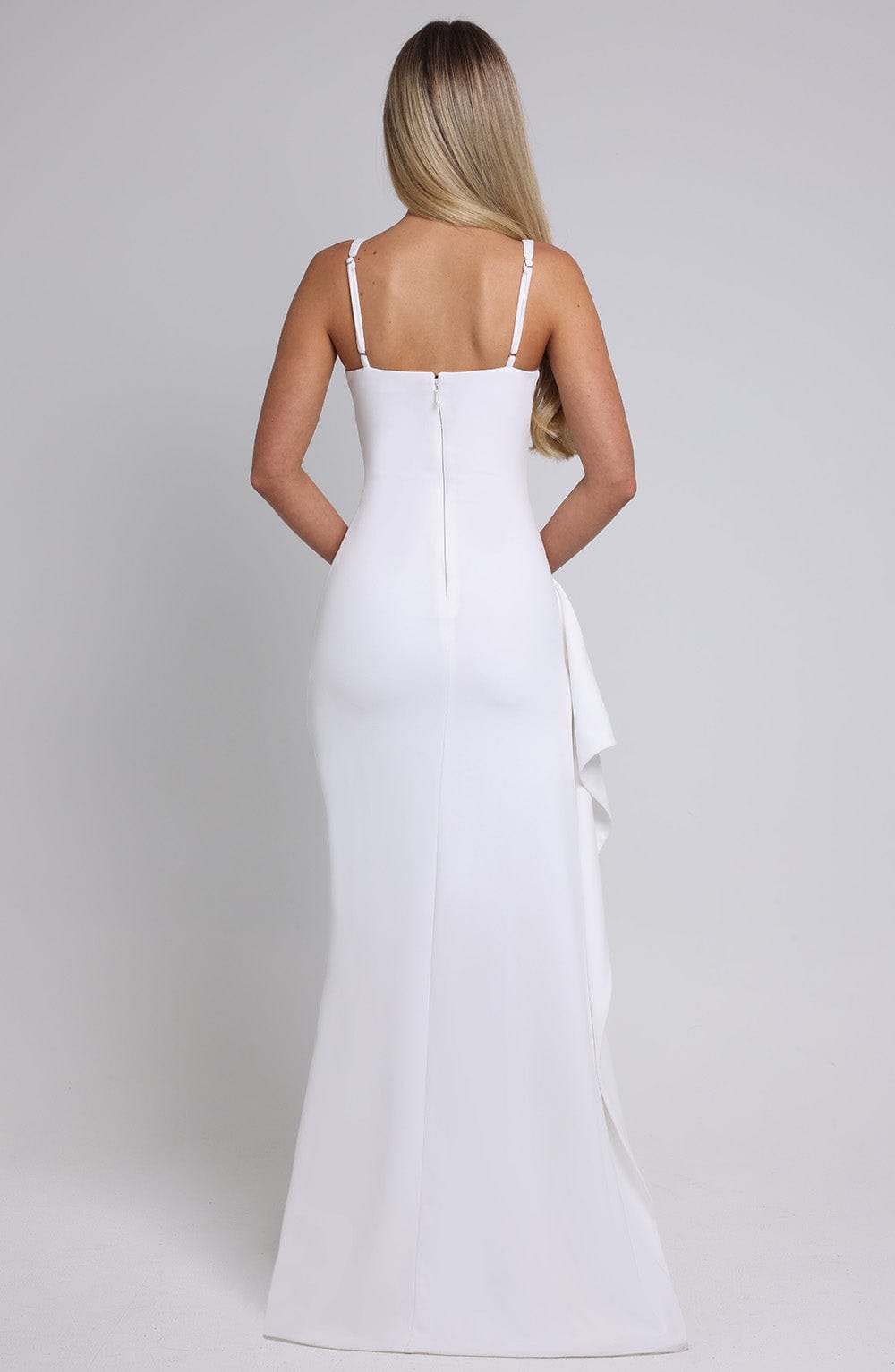 minilena Violetta Maxi Dress Ivory