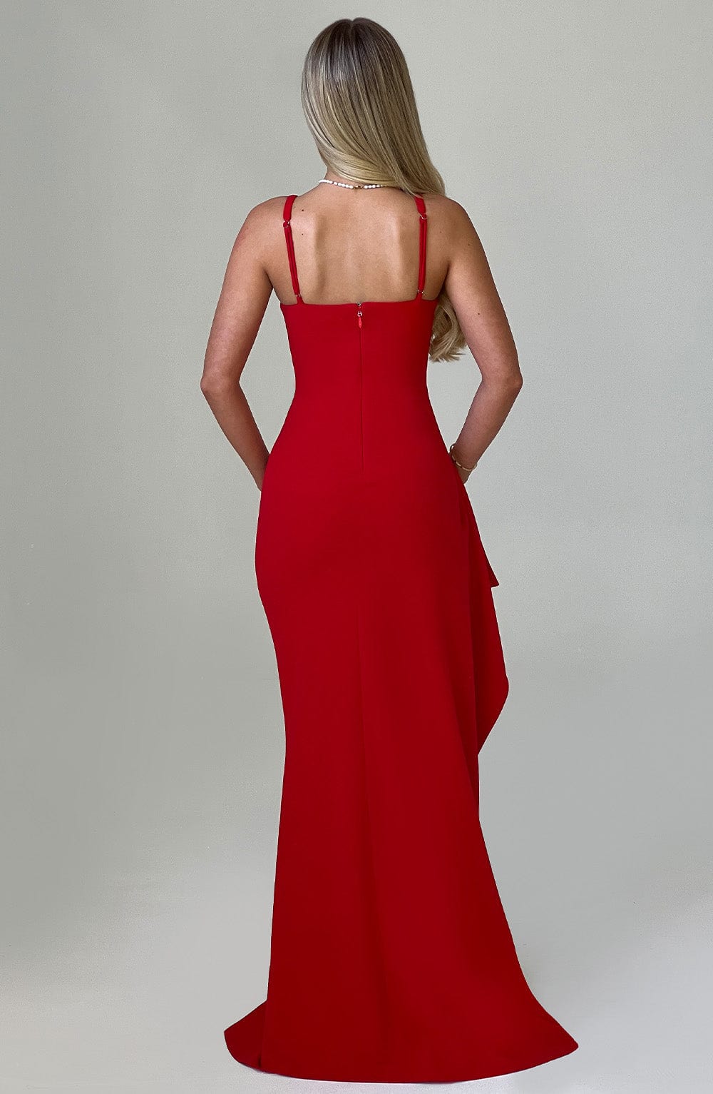 minilena Violetta Maxi Dress Red