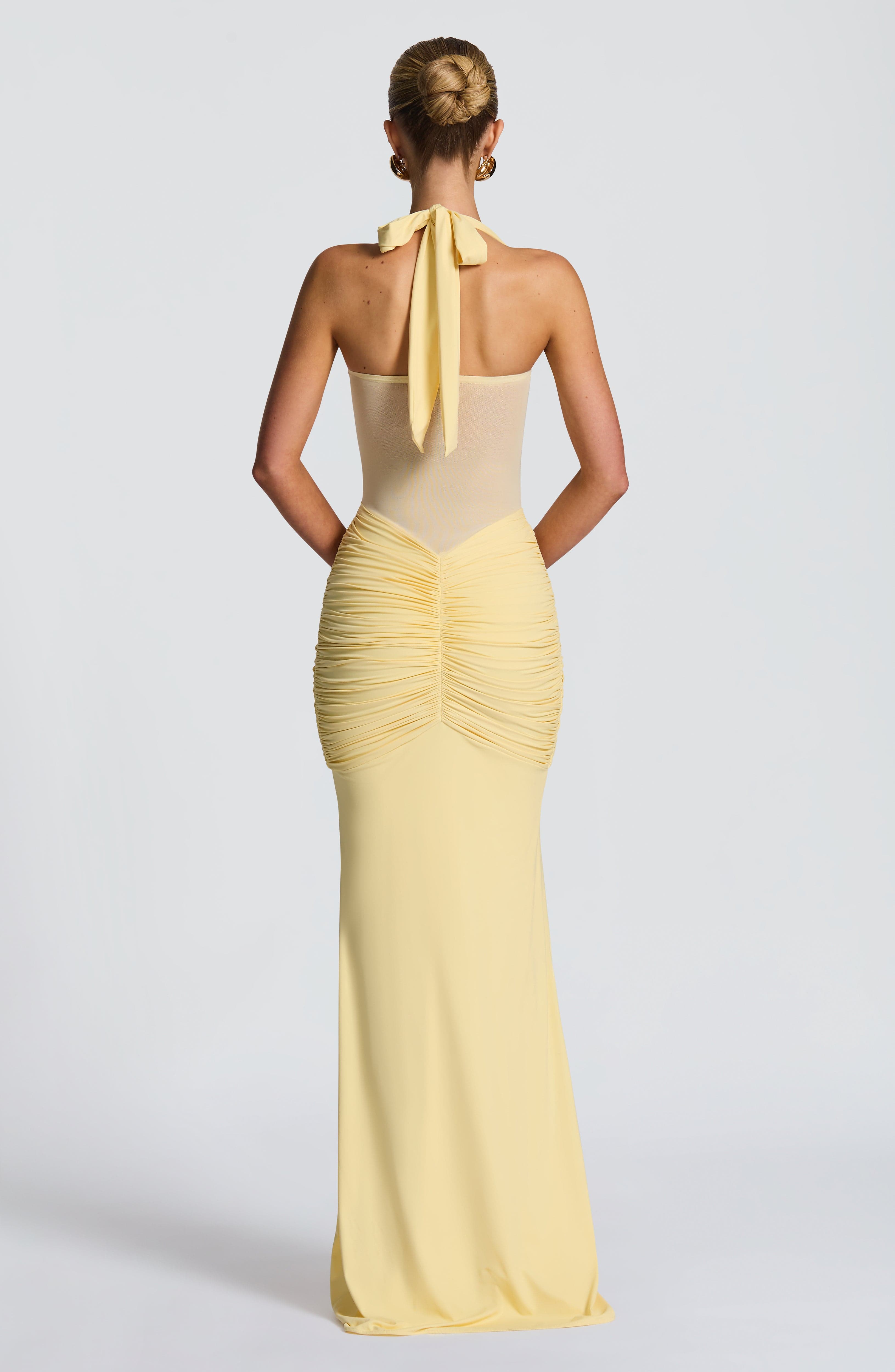 minilena Vixen Maxi Dress Lemon