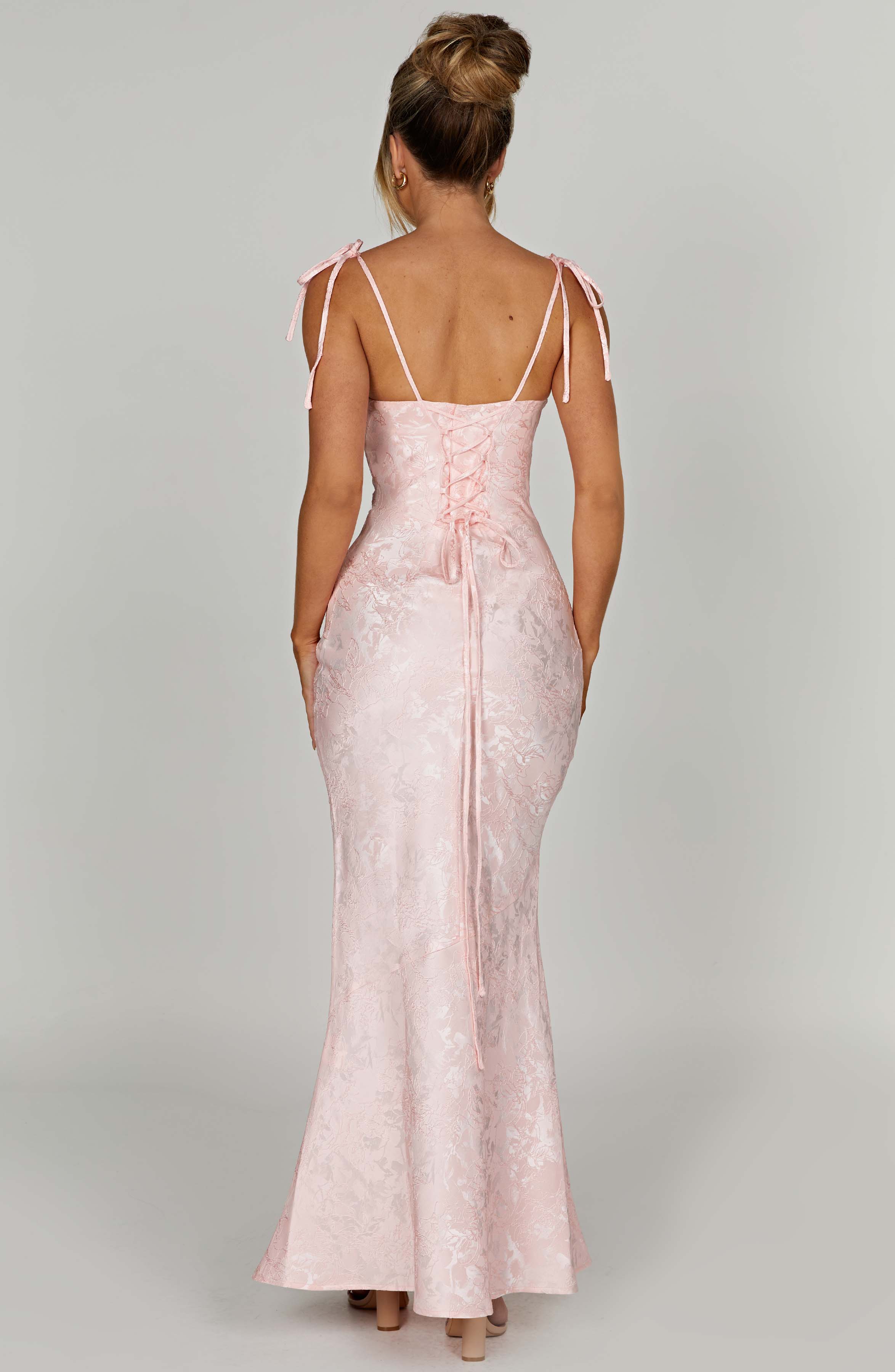 minilena Whitney Maxi Dress Blush