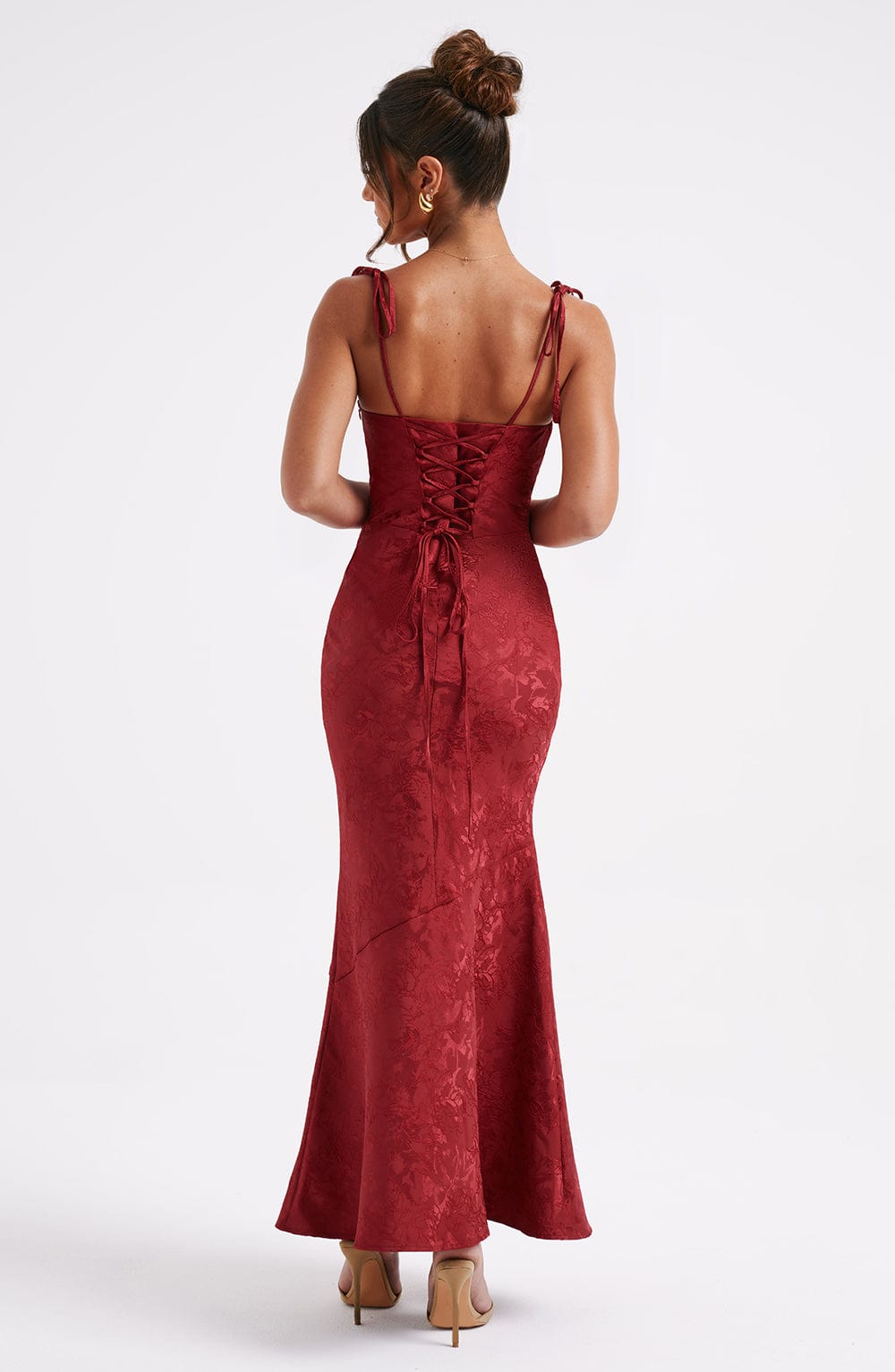 minilena Whitney Maxi Dress Red