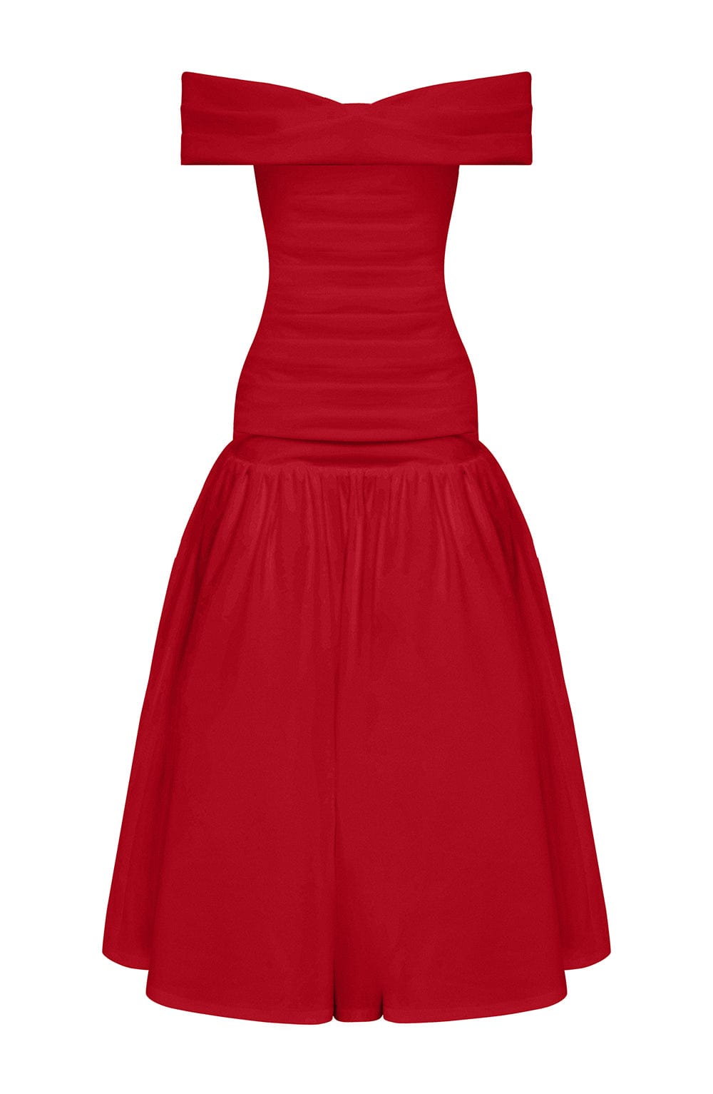 minilena Wilhelmina Midaxi Dress Red