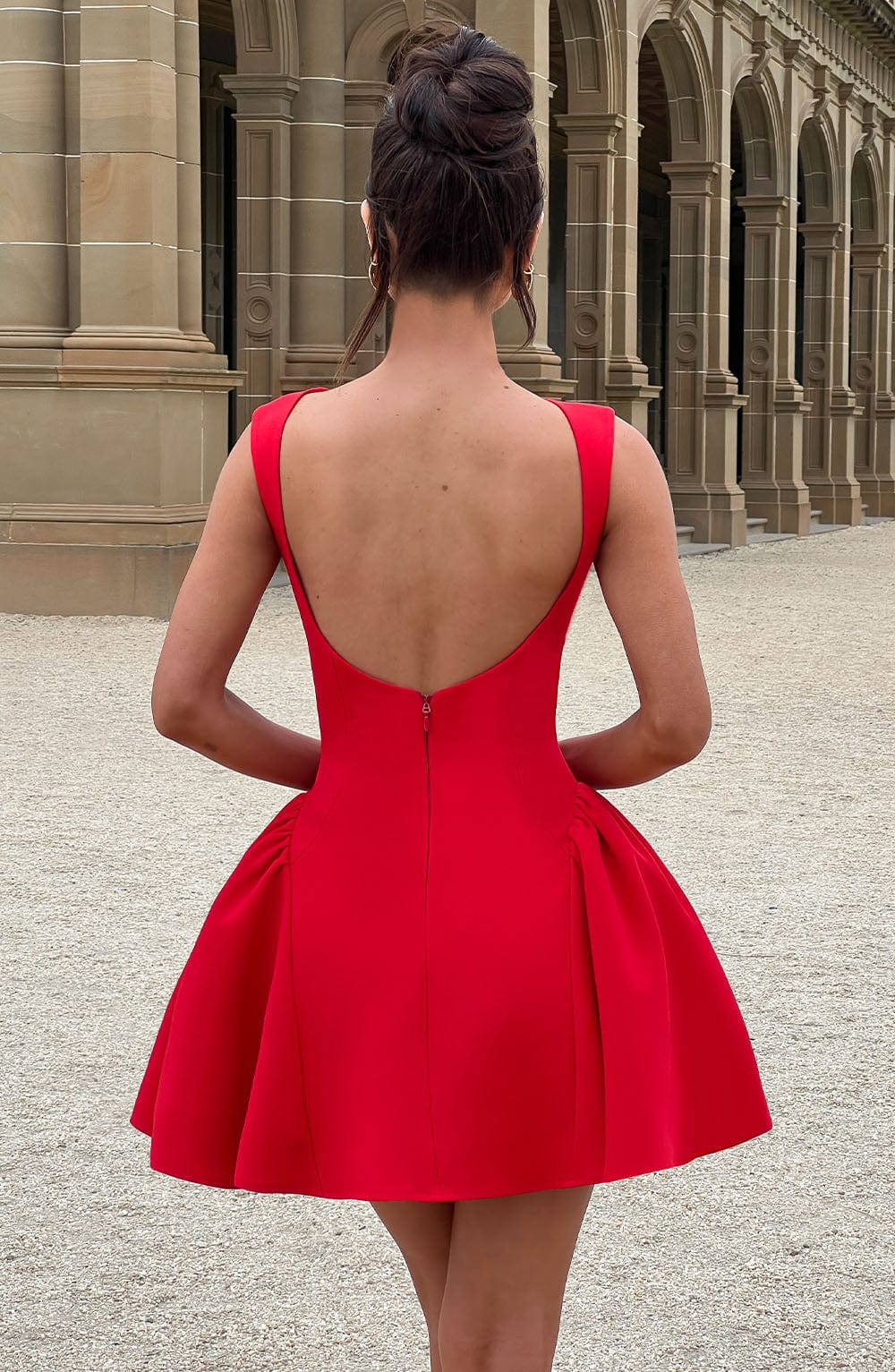 minilena Yalina Mini Dress Red