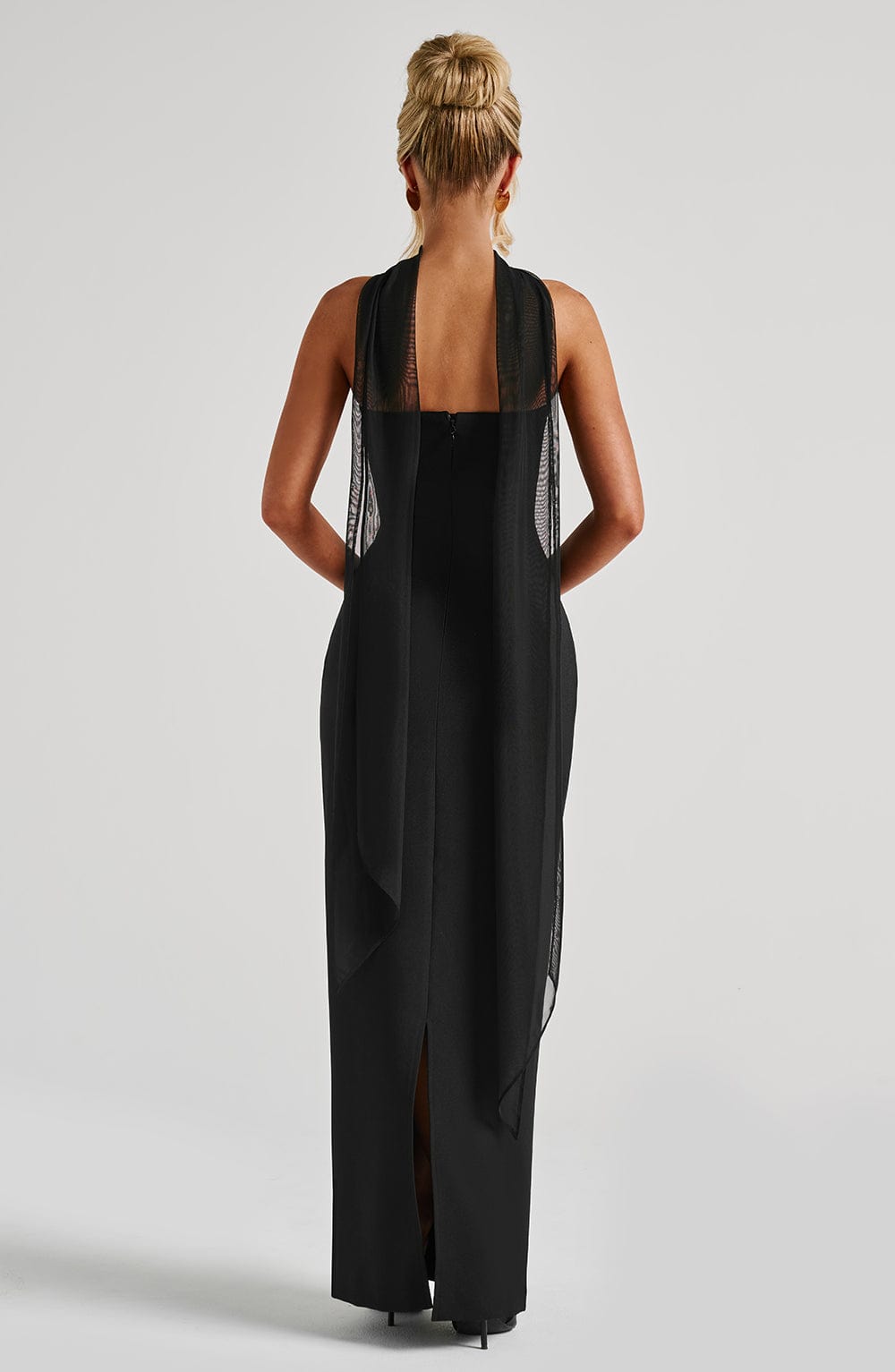 minilena Yulia Maxi Dress Black