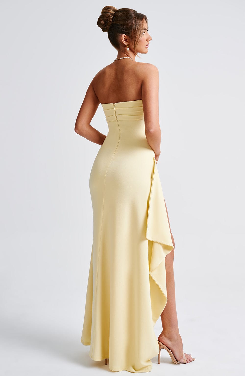 minilena Zafira Maxi Dress Lemon